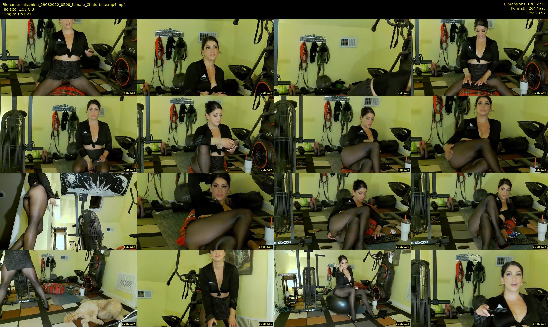missmina — 112 minute Chaturbate female cam show recording, 720p, Aug 29, 2022