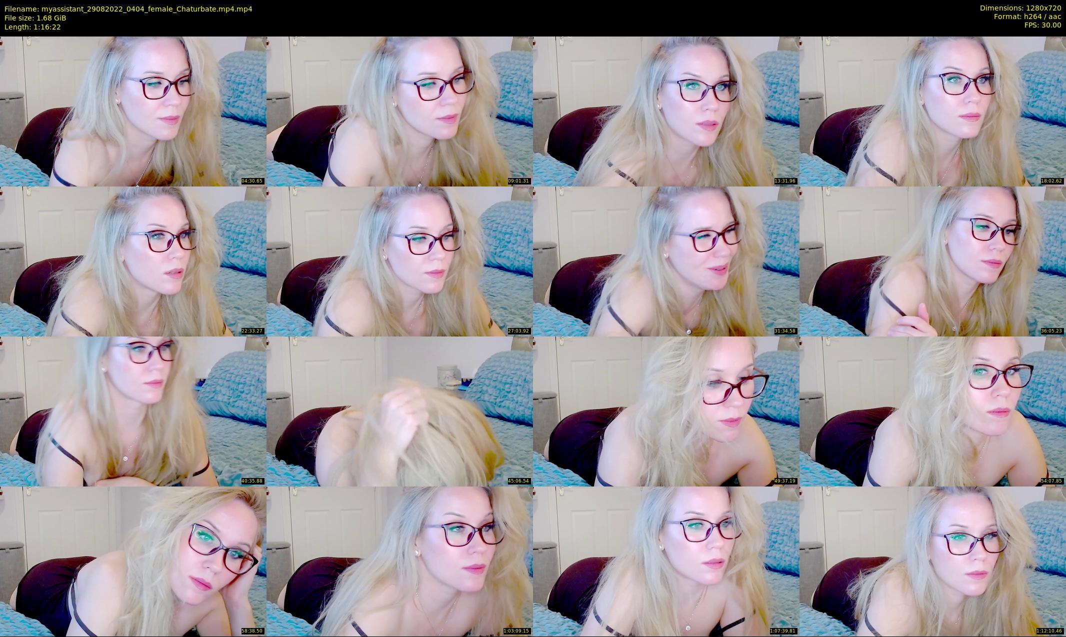 myassistant — 77 minute Chaturbate female cam show recording, 720p, Aug 29, 2022