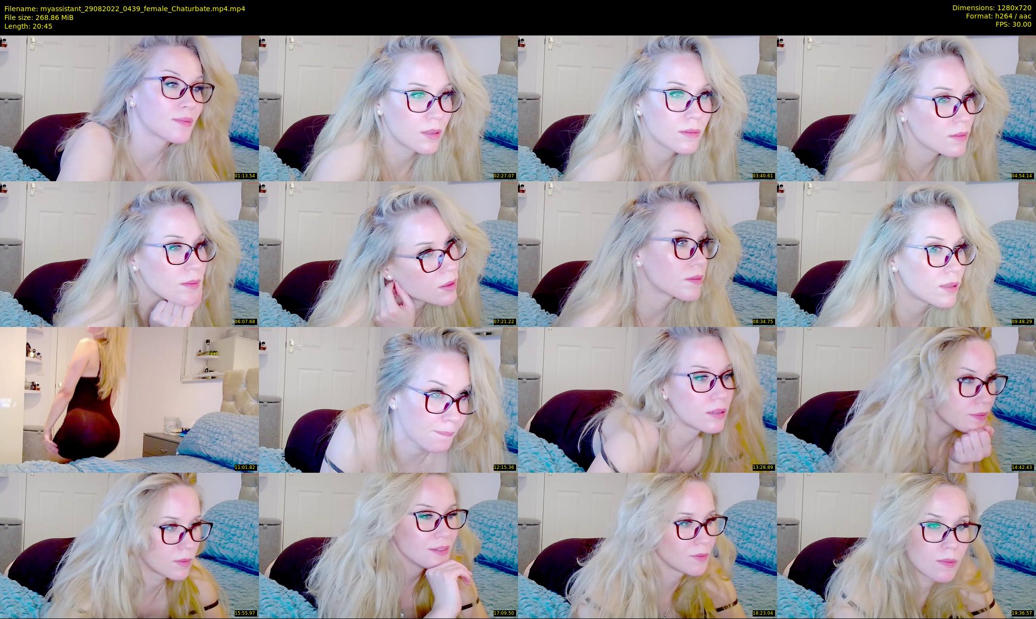 myassistant — 21 minute Chaturbate female cam show recording, 720p, Aug 29, 2022