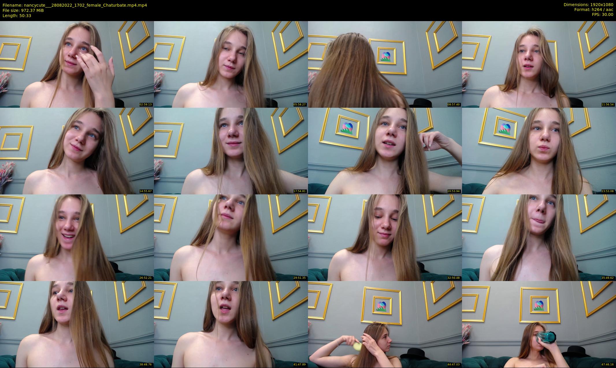 nancycute__ — 51 minute Chaturbate female cam show recording, 1080p, Aug 28, 2022