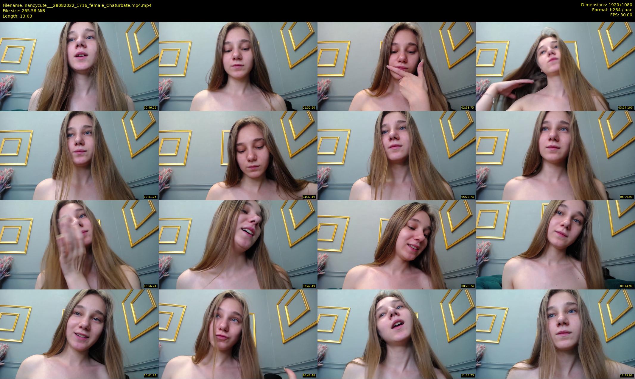 nancycute__ — 14 minute Chaturbate female cam show recording, 1080p, Aug 28, 2022