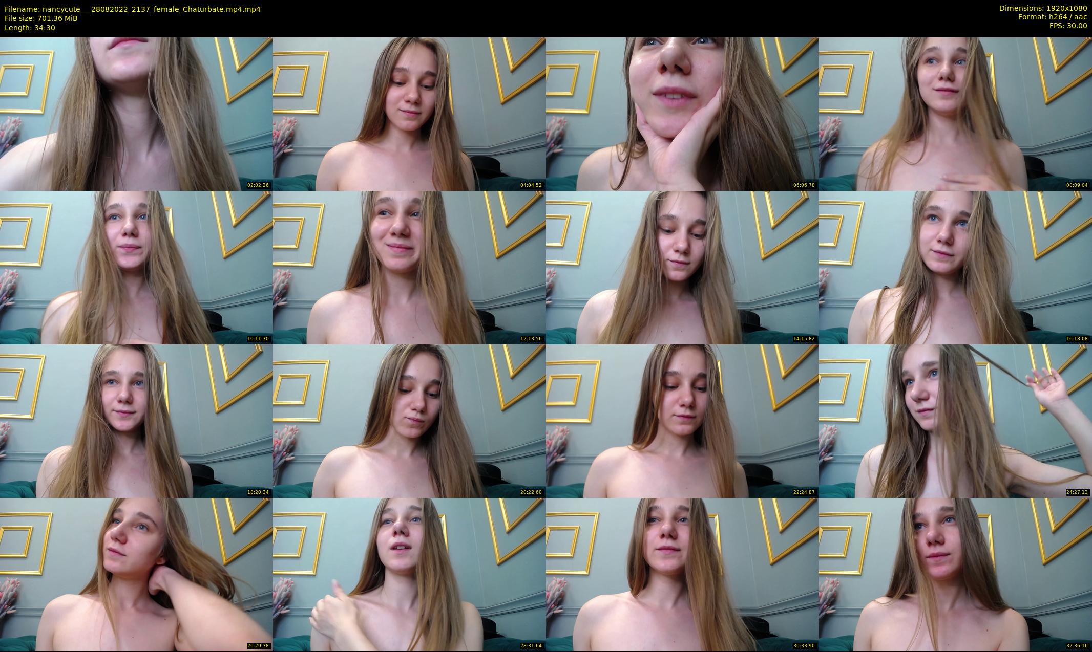 nancycute__ — 35 minute Chaturbate female cam show recording, 1080p, Aug 28, 2022