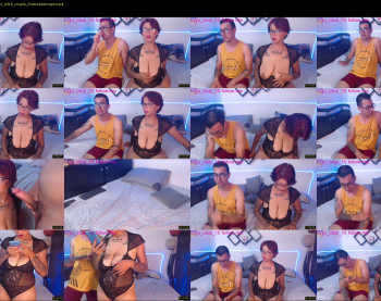 paolaanddaniel — 58 minute Chaturbate couple cam show recording, 720p, Aug 29, 2022