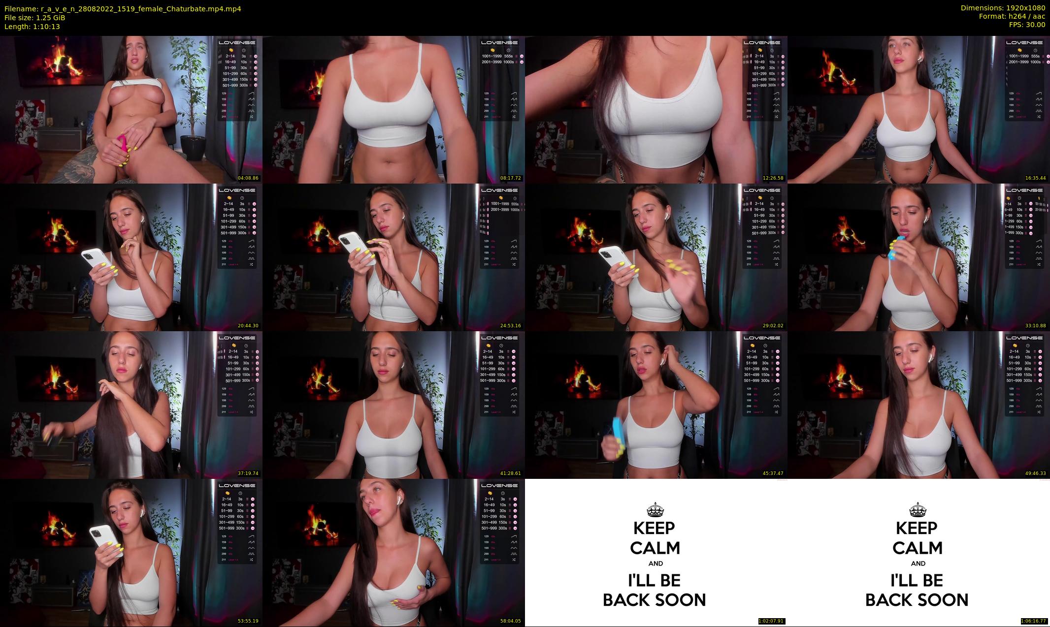 r_a_v_e_n — 71 minute Chaturbate female cam show recording, 1080p, Aug 28, 2022