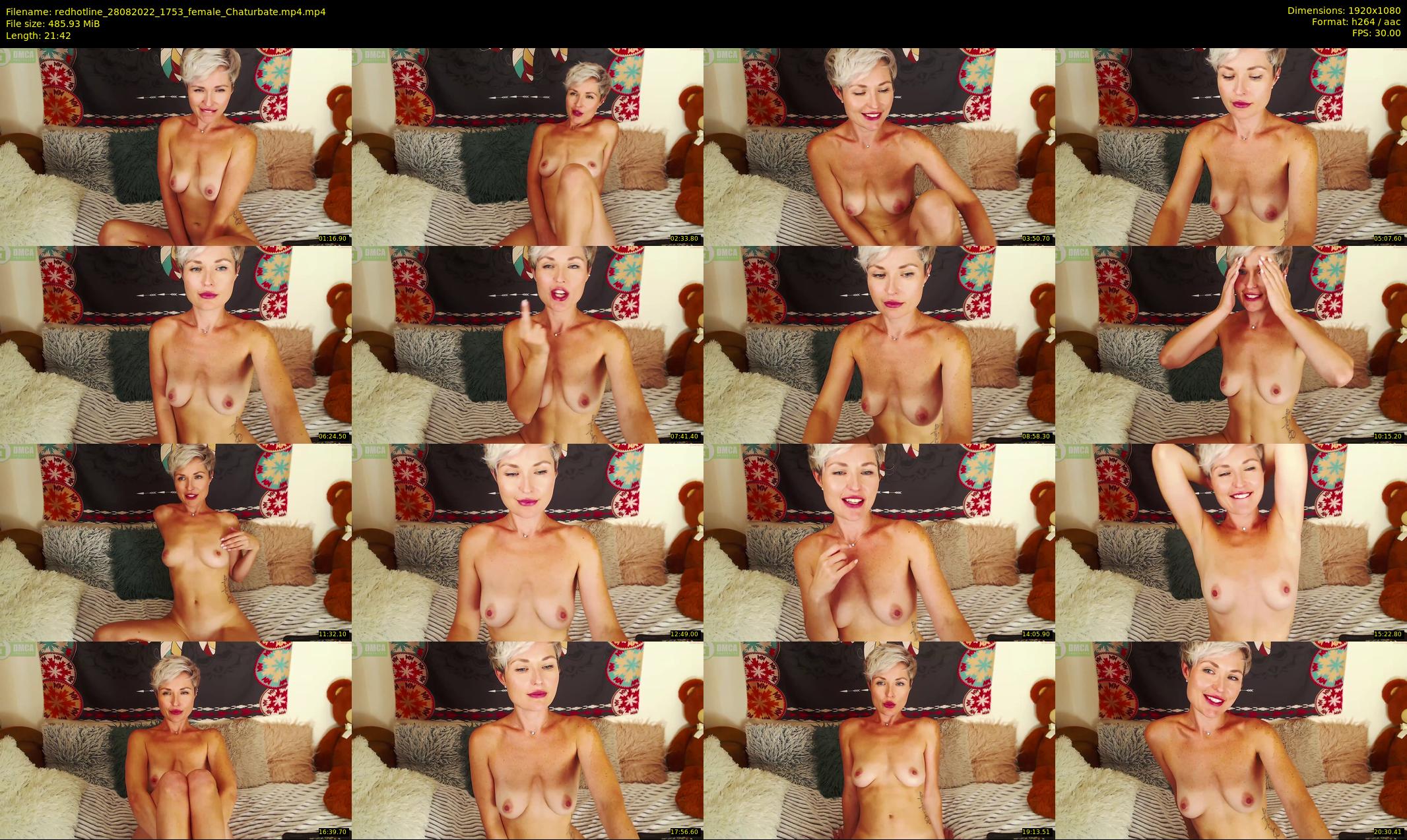redhotline — 22 minute Chaturbate female cam show recording, 1080p, Aug 28, 2022