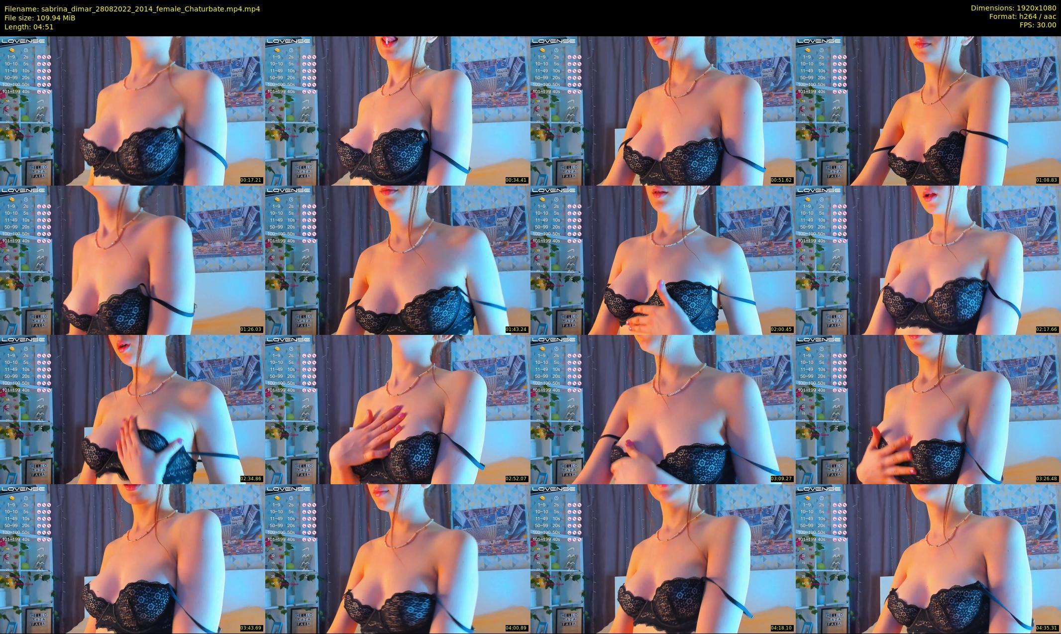sabrina_dimar — 5 minute Chaturbate female cam show recording, 1080p, Aug 28, 2022