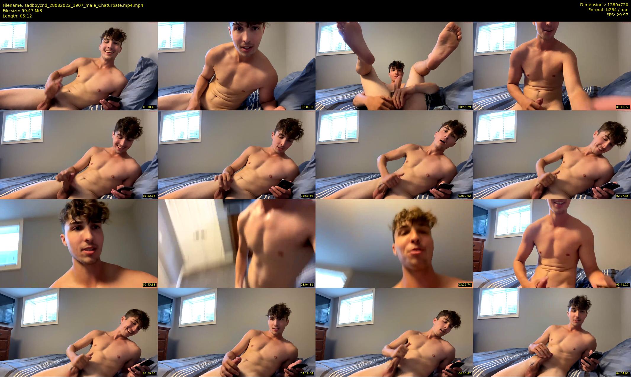 sadboycnd — 6 minute Chaturbate male cam show recording, 720p, Aug 28, 2022