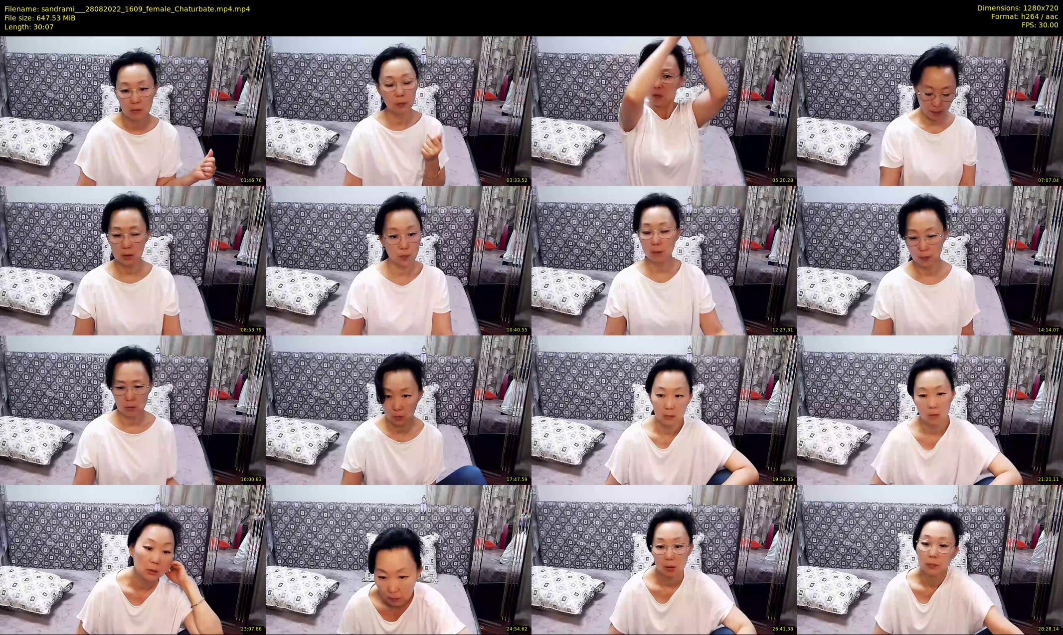 sandrami__ — 31 minute Chaturbate female cam show recording, 720p, Aug 28, 2022