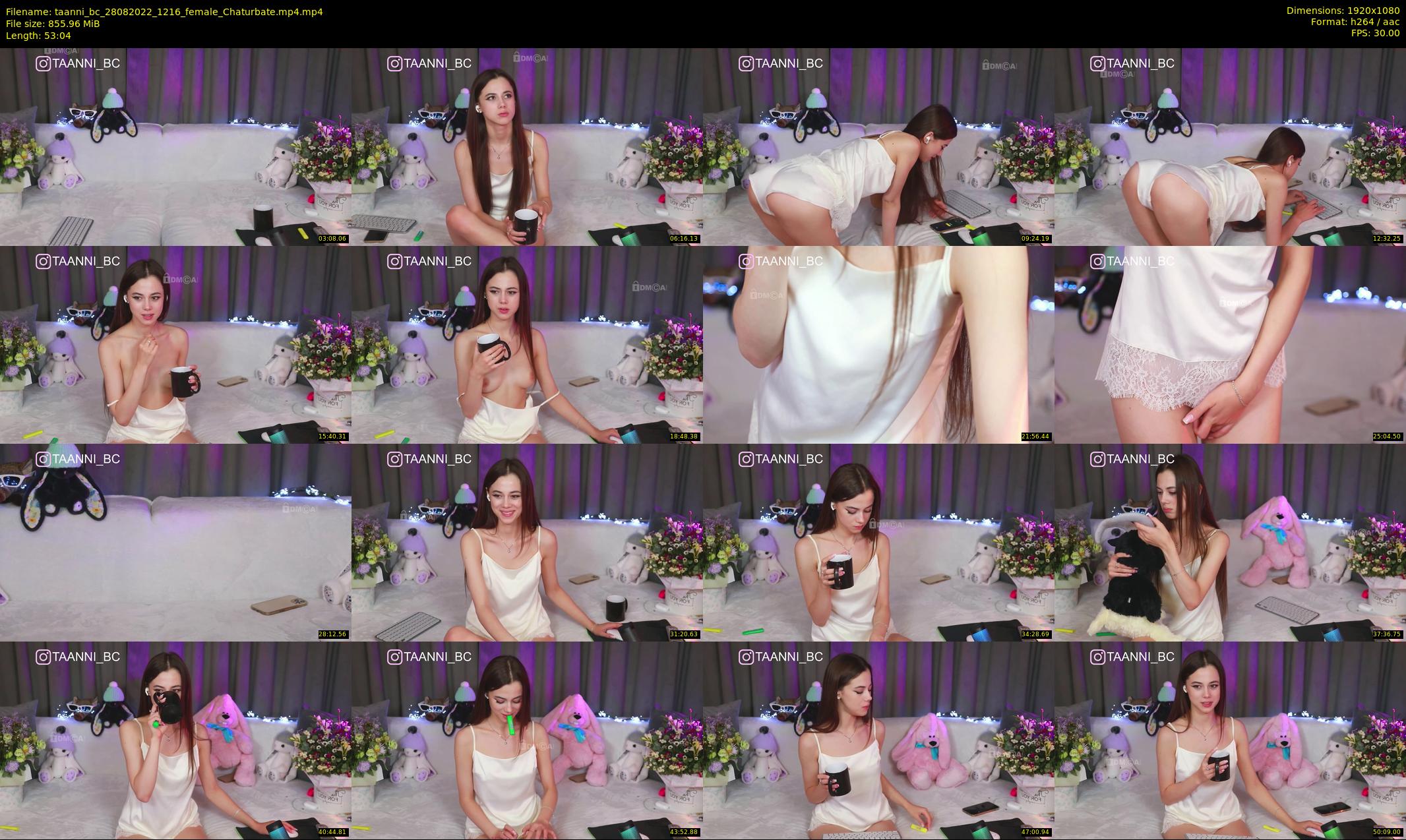 taanni_bc — 54 minute Chaturbate female cam show recording, 1080p, Aug 28, 2022