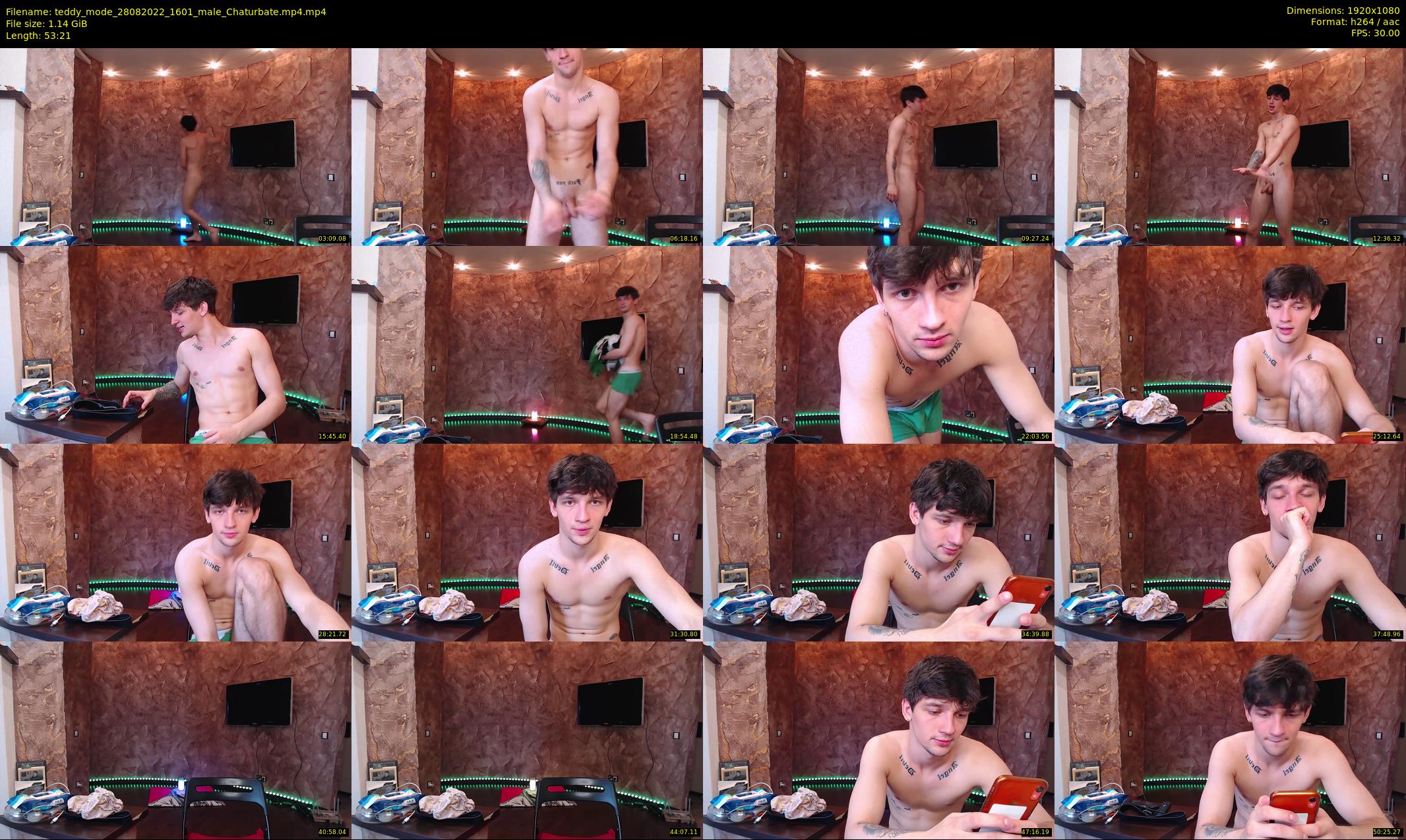 teddy_mode — 54 minute Chaturbate couple cam show recording, 1080p, Aug 28, 2022