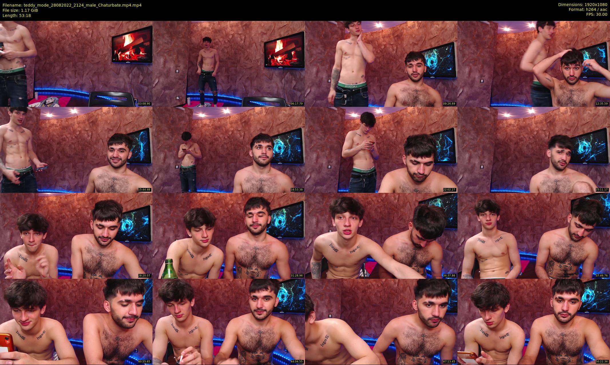 teddy_mode — 54 minute Chaturbate couple cam show recording, 1080p, Aug 28, 2022