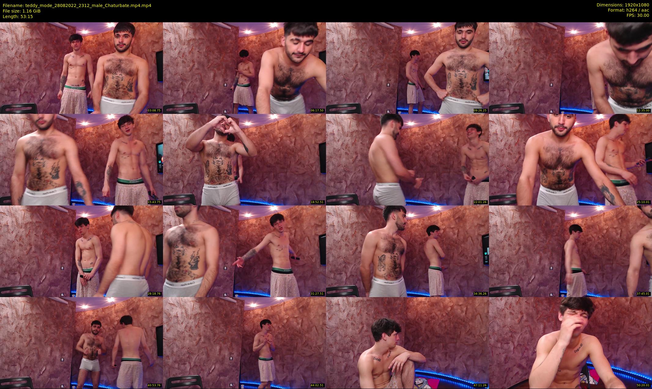 teddy_mode — 54 minute Chaturbate couple cam show recording, 1080p, Aug 28, 2022