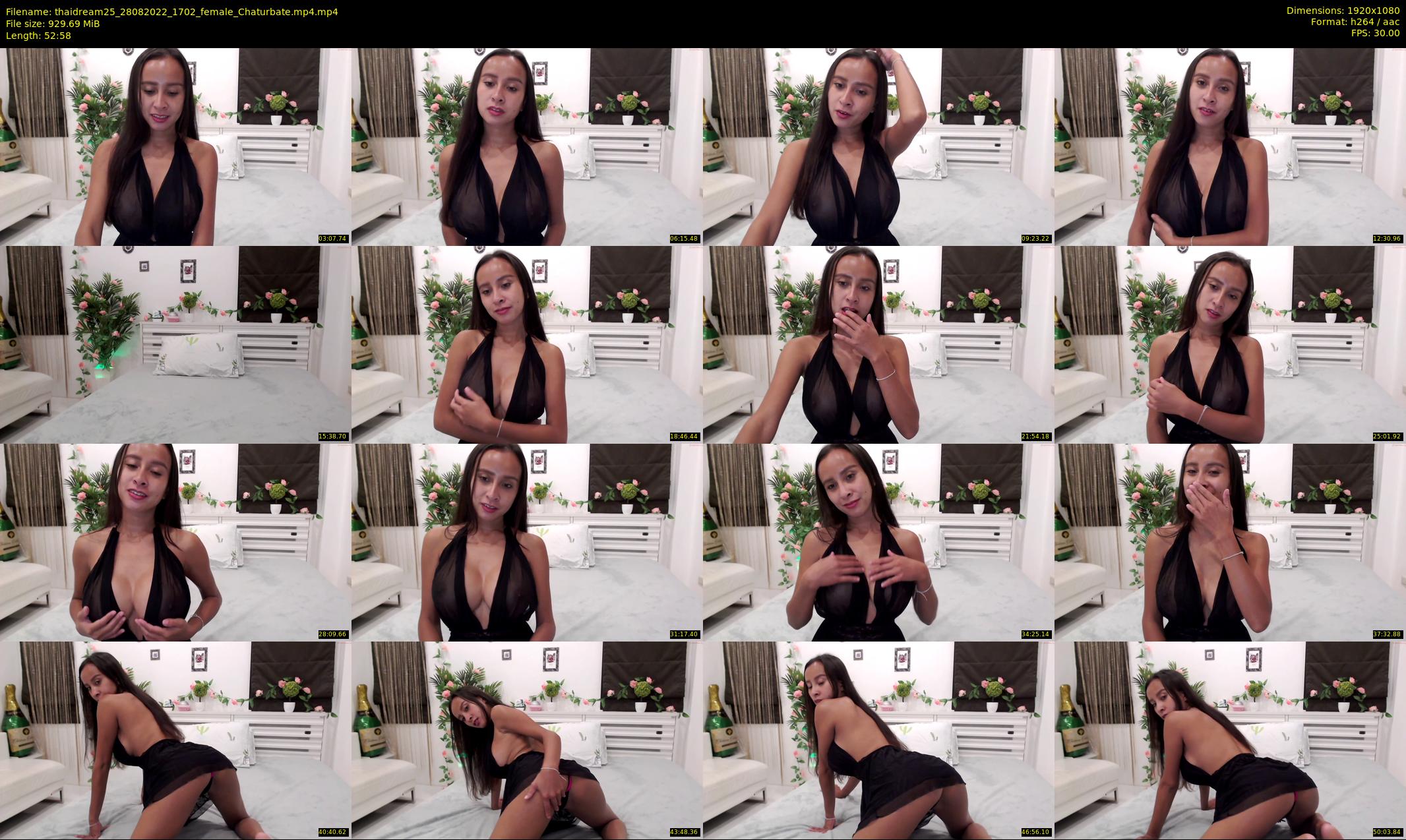thaidream25 — 53 minute Chaturbate female cam show recording, 1080p, Aug 28, 2022