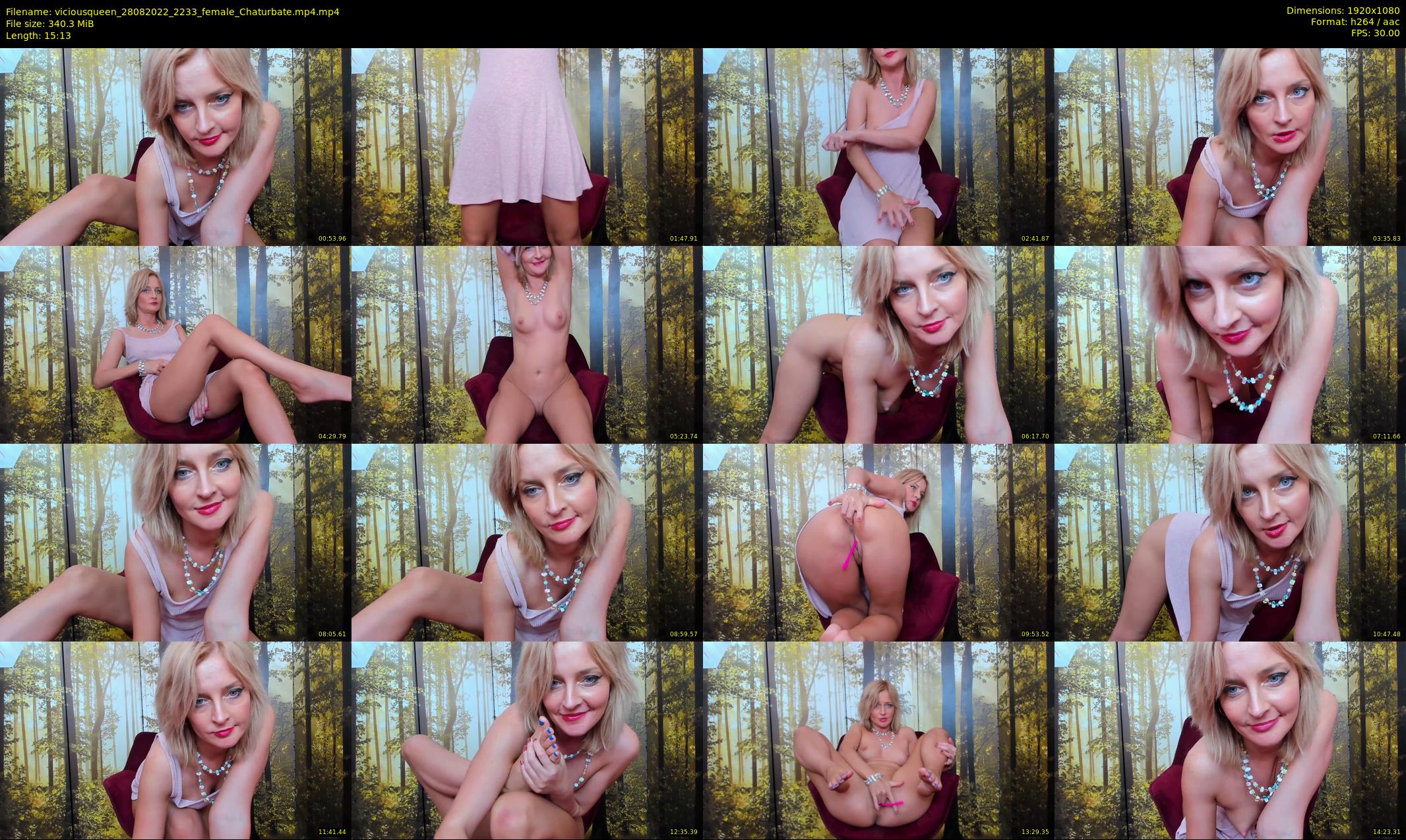 viciousqueen — 16 minute Chaturbate female cam show recording, 1080p, Aug 28, 2022