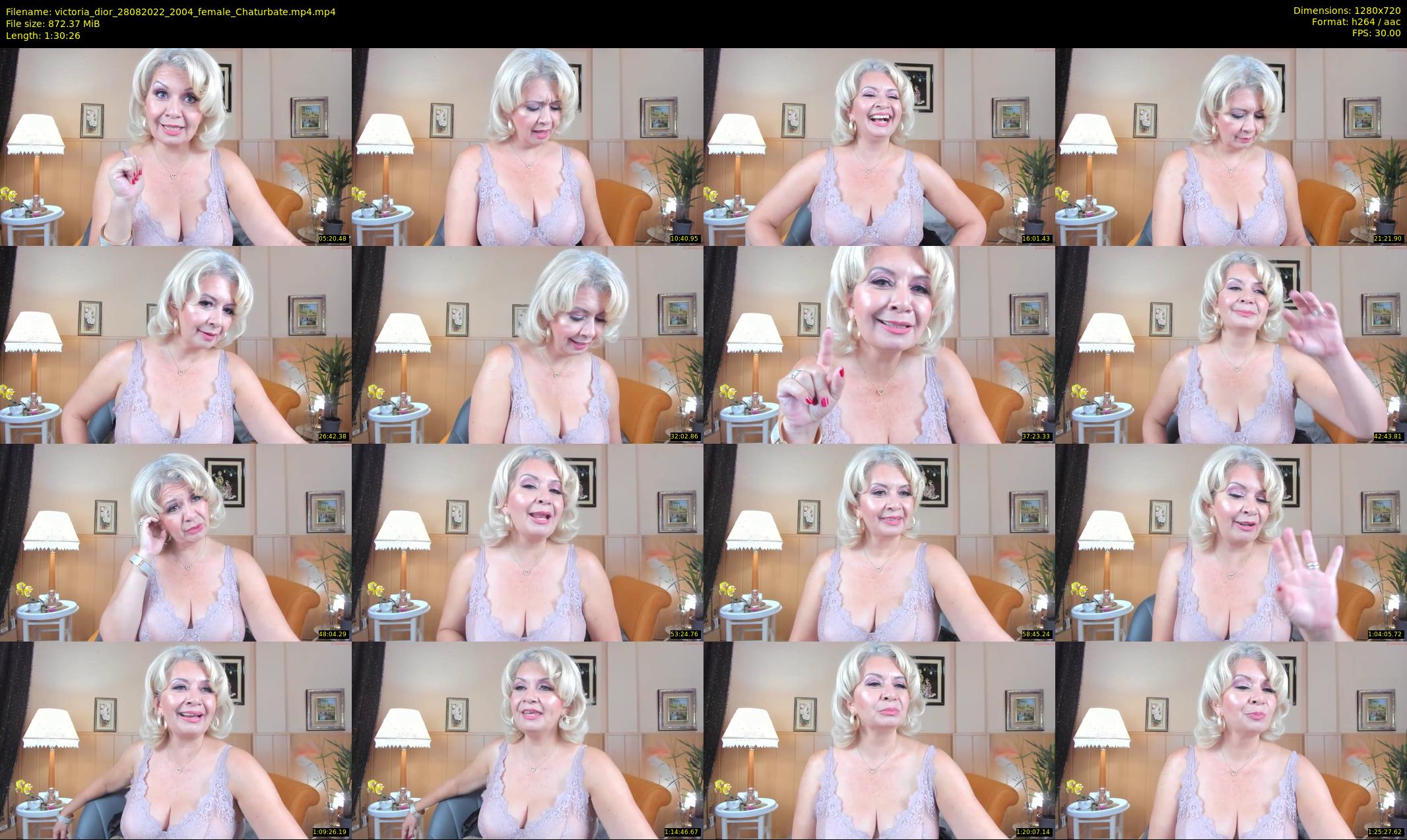 victoria_dior — 91 minute Chaturbate female cam show recording, 720p, Aug 28, 2022