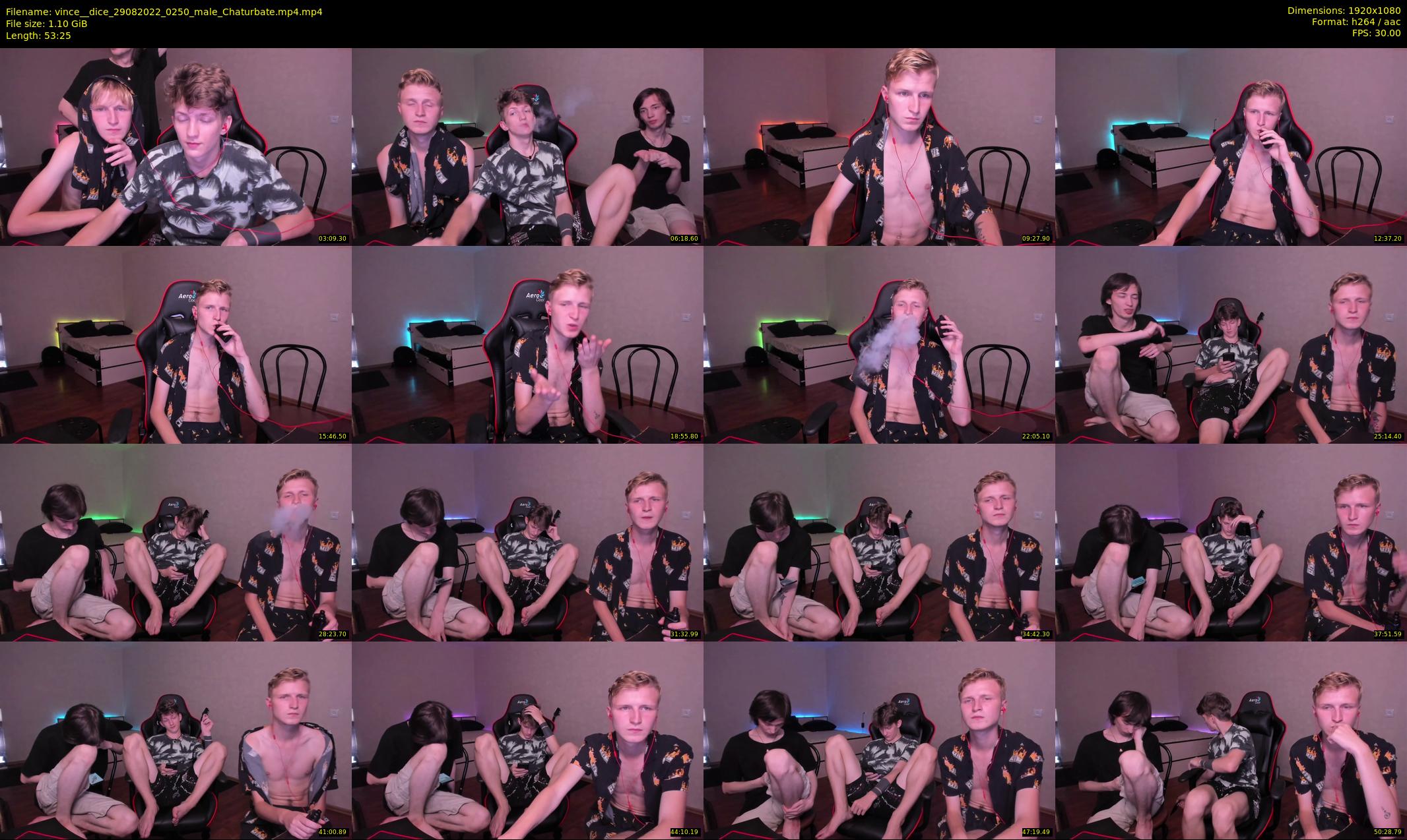 vince__dice — 54 minute Chaturbate male cam show recording, 1080p, Aug 29, 2022