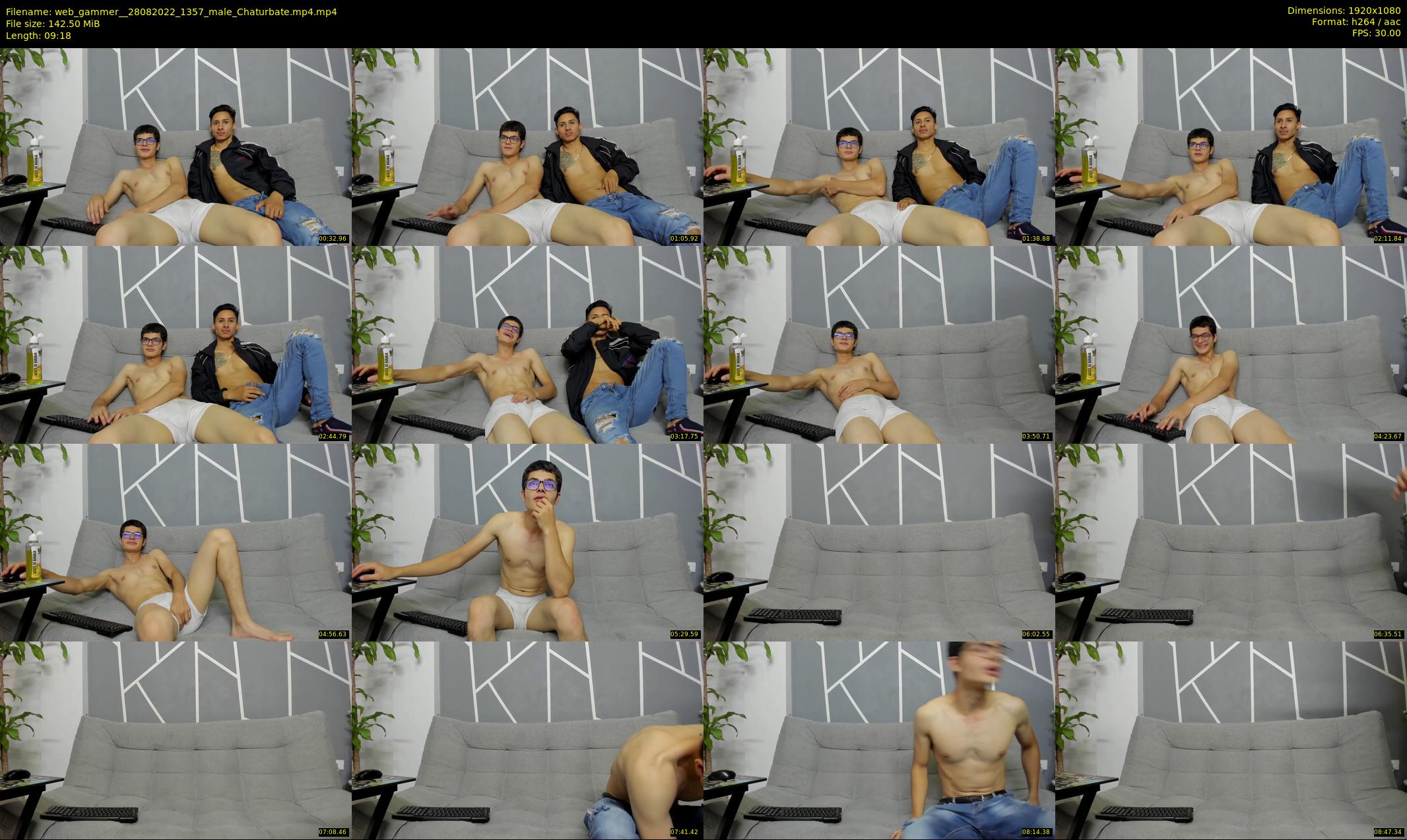 web_gammer_ — 10 minute Chaturbate male cam show recording, 1080p, Aug 28, 2022