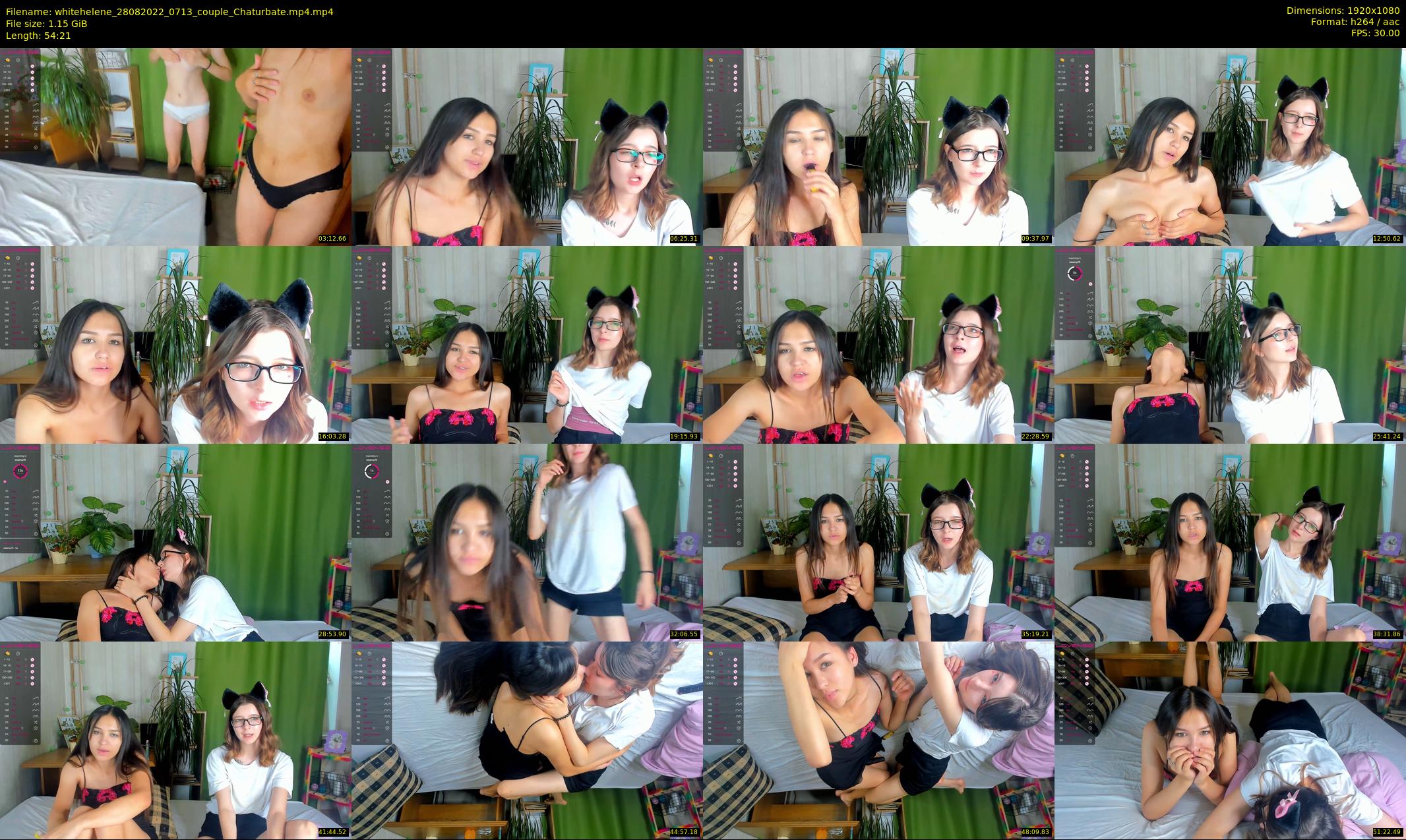 whitehelene — 55 minute Chaturbate female cam show recording, 1080p, Aug 28, 2022