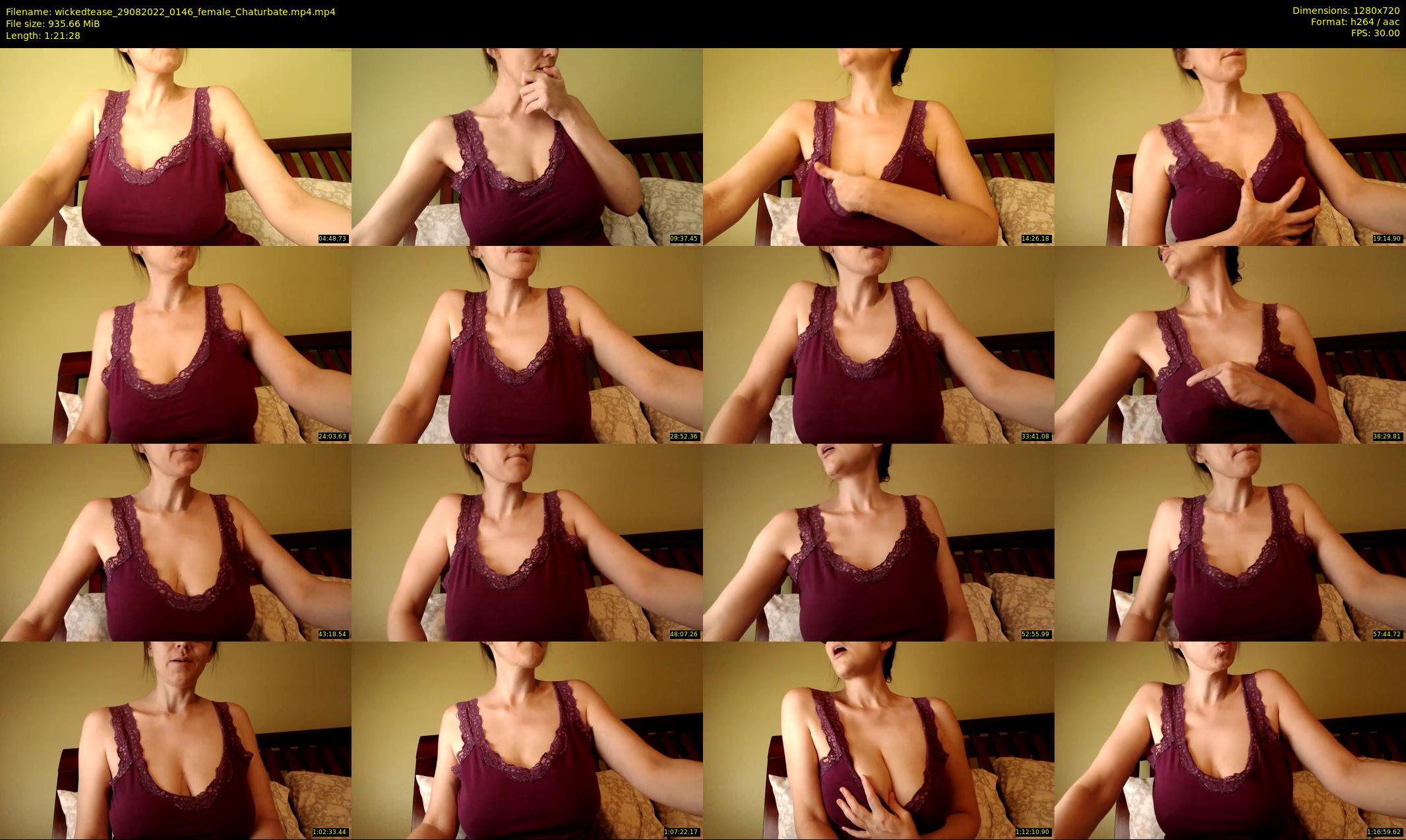 wickedtease — 82 minute Chaturbate female cam show recording, 720p, Aug 29, 2022