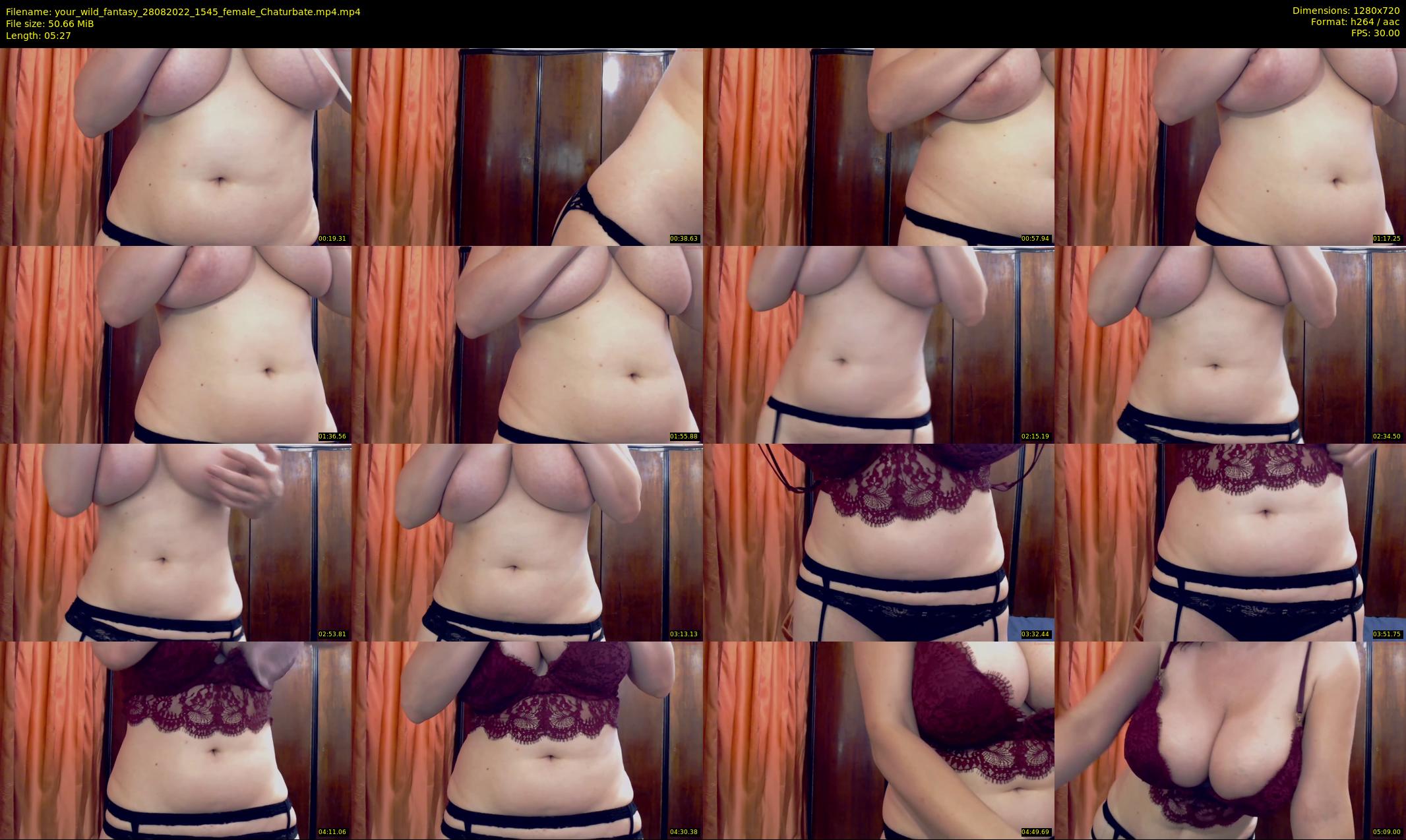 your_wild_fantasy — 6 minute Chaturbate female cam show recording, 720p, Aug 28, 2022