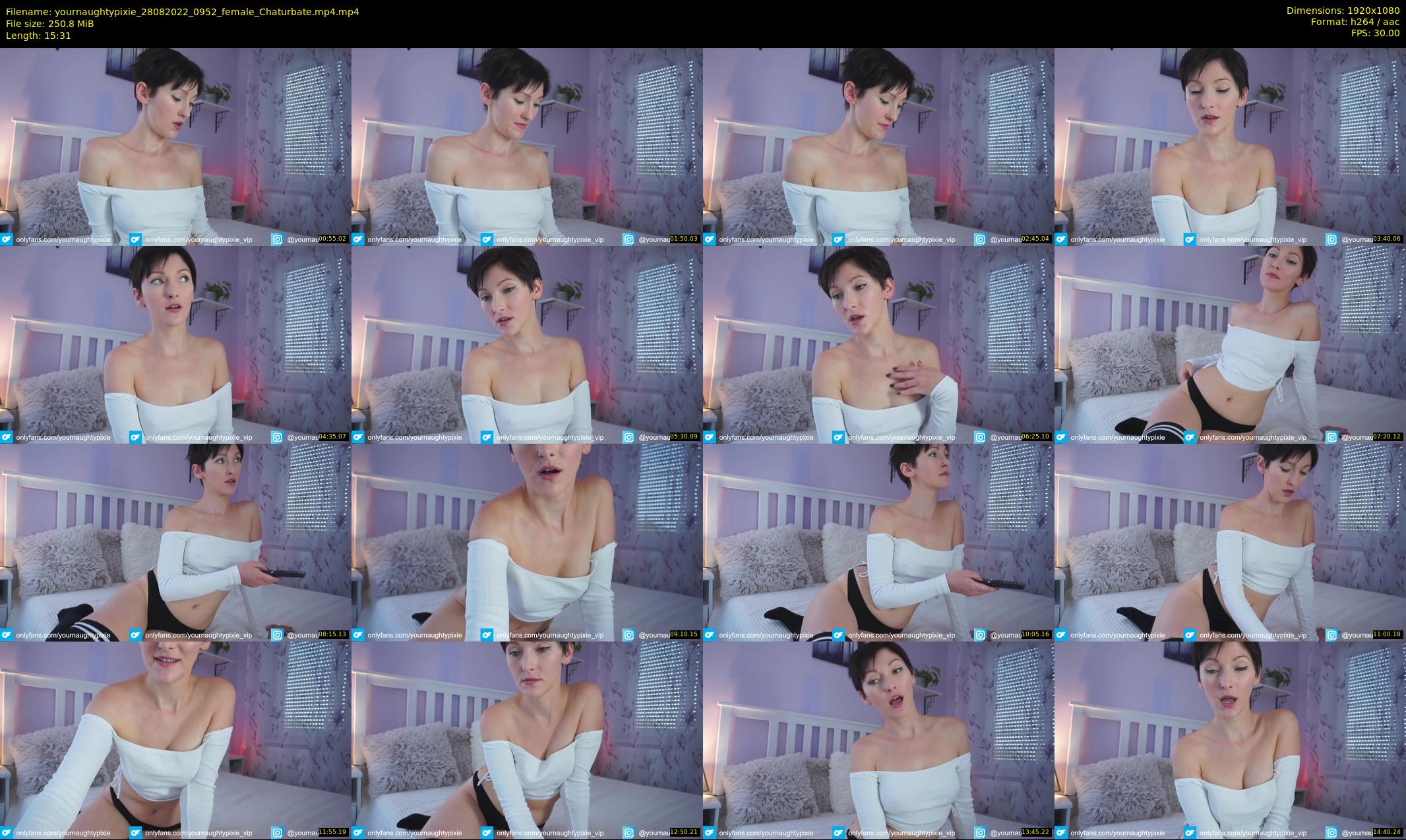 yournaughtypixie — 16 minute Chaturbate couple cam show recording, 1080p, Aug 28, 2022