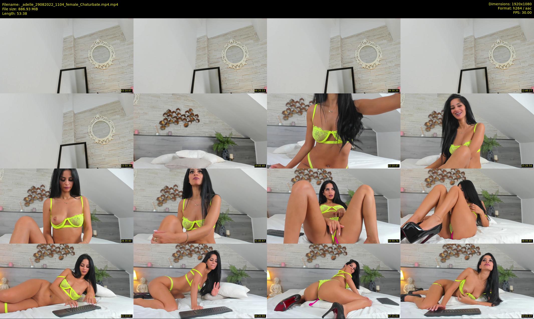 _adelle — 54 minute Chaturbate female cam show recording, 1080p, Aug 29, 2022