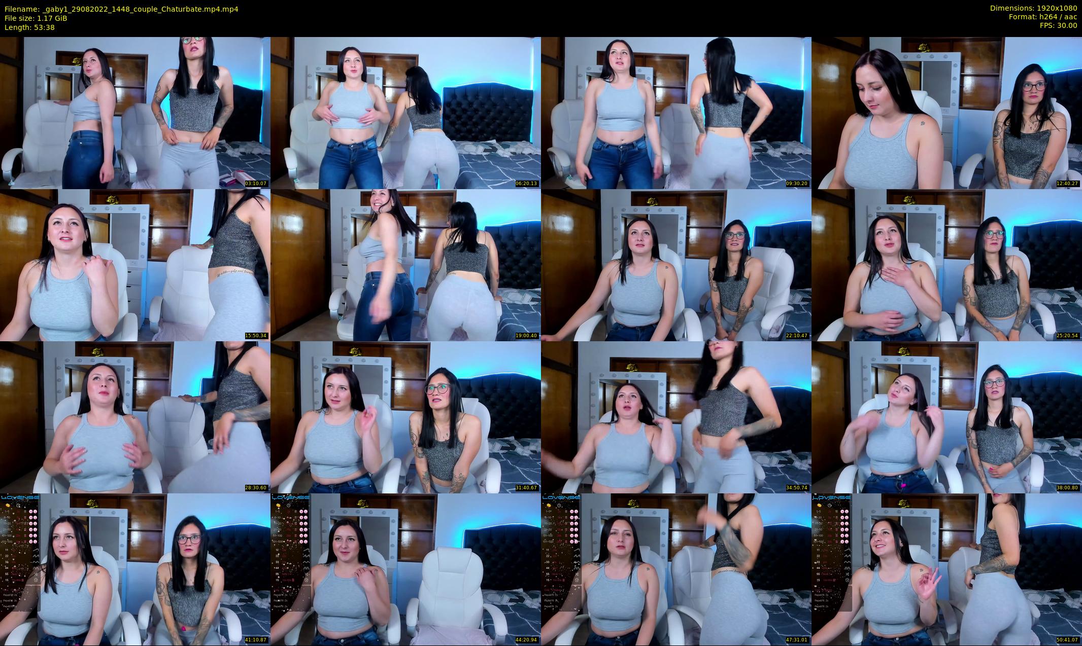 _gaby1 — 54 minute Chaturbate female cam show recording, 1080p, Aug 29, 2022