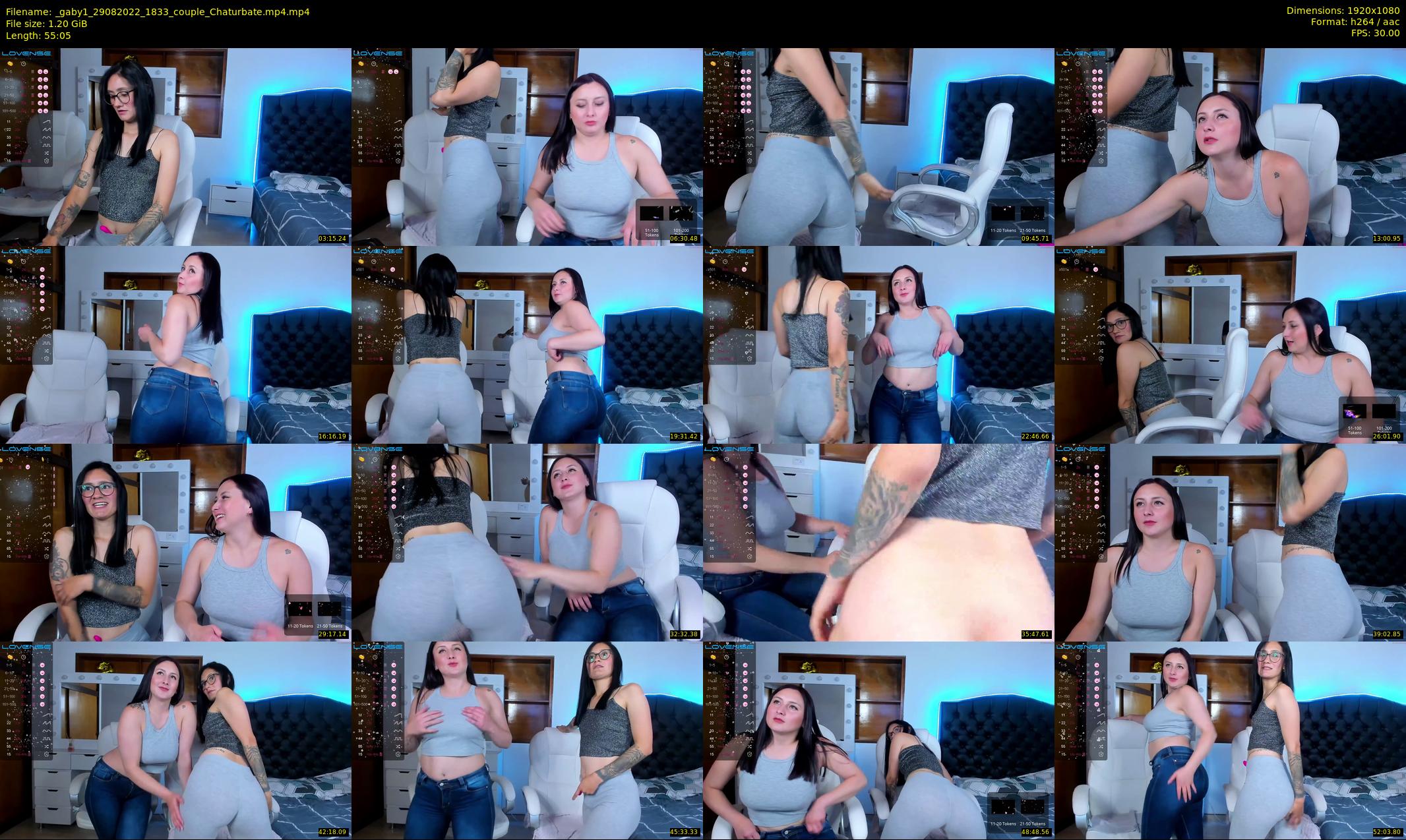 _gaby1 — 56 minute Chaturbate female cam show recording, 1080p, Aug 29, 2022