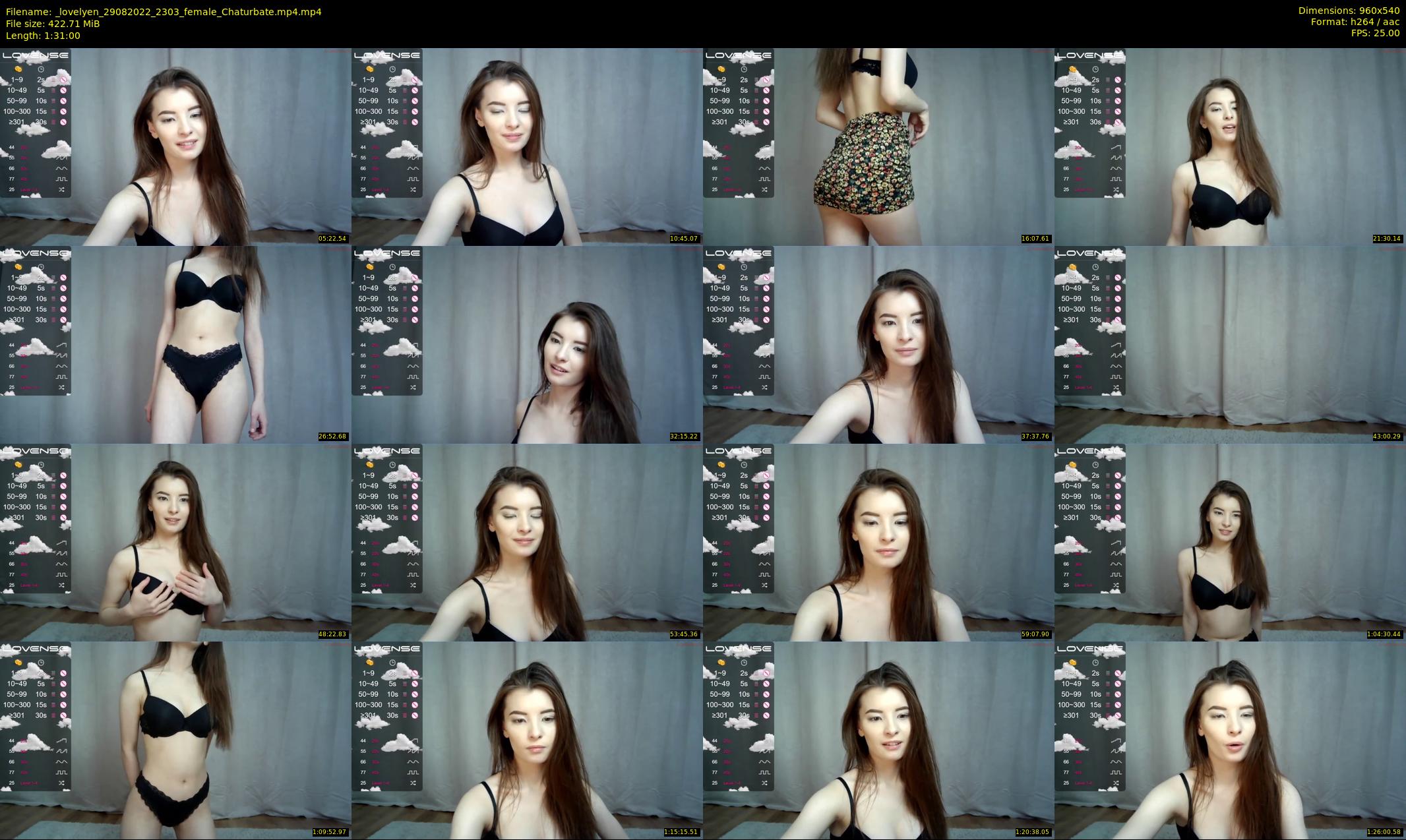 _lovelyen — 91 minute Chaturbate female cam show recording, 480p, Aug 29, 2022