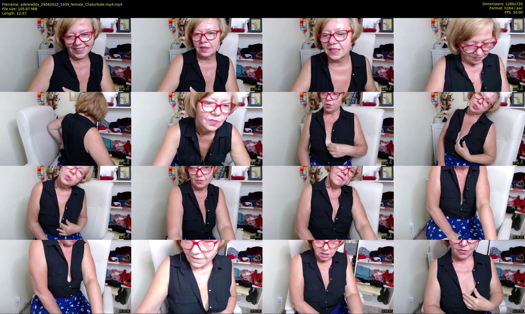 adelewildx — 13 minute Chaturbate female cam show recording, 720p, Aug 29, 2022