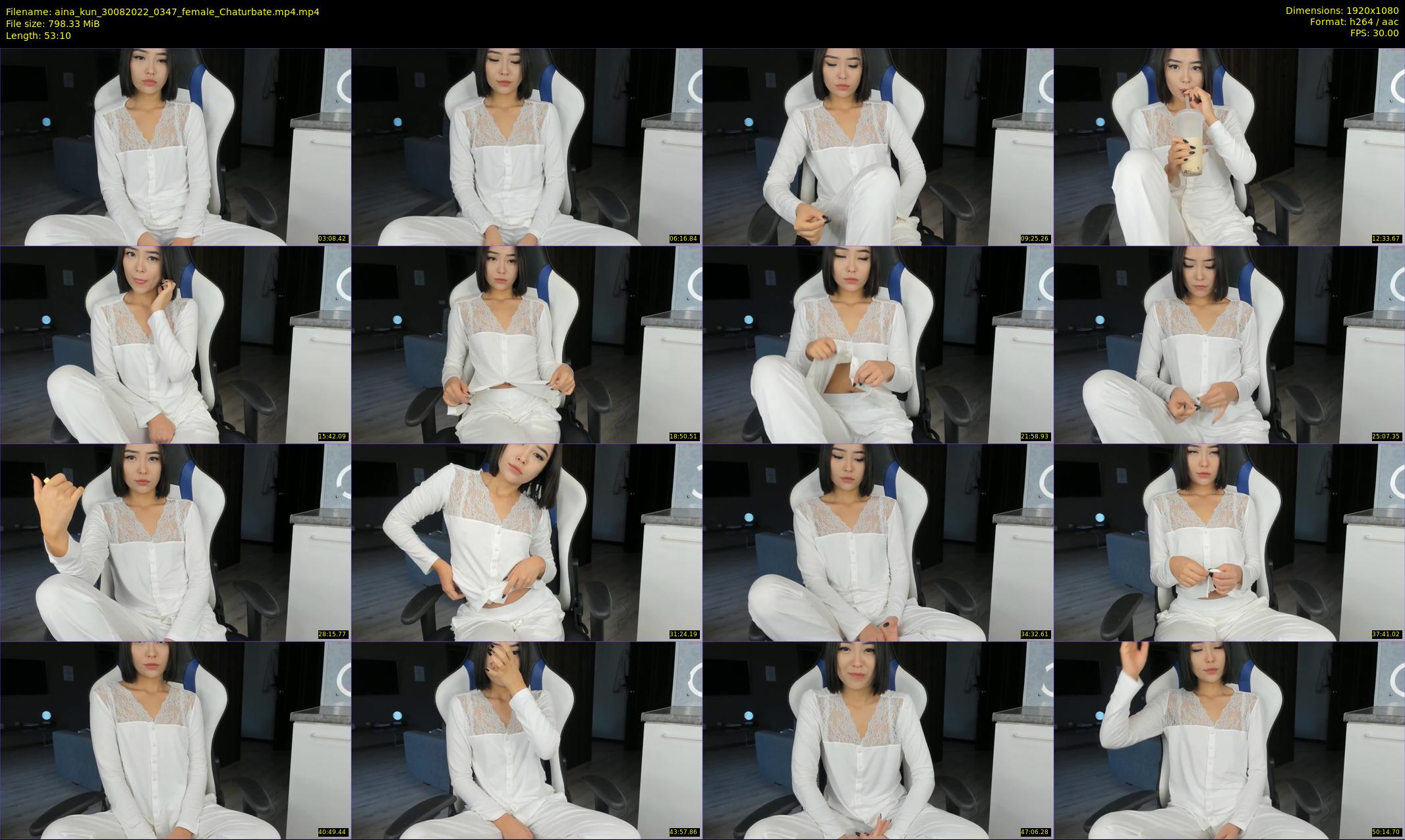 aina_kun — 54 minute Chaturbate female cam show recording, 1080p, Aug 30, 2022