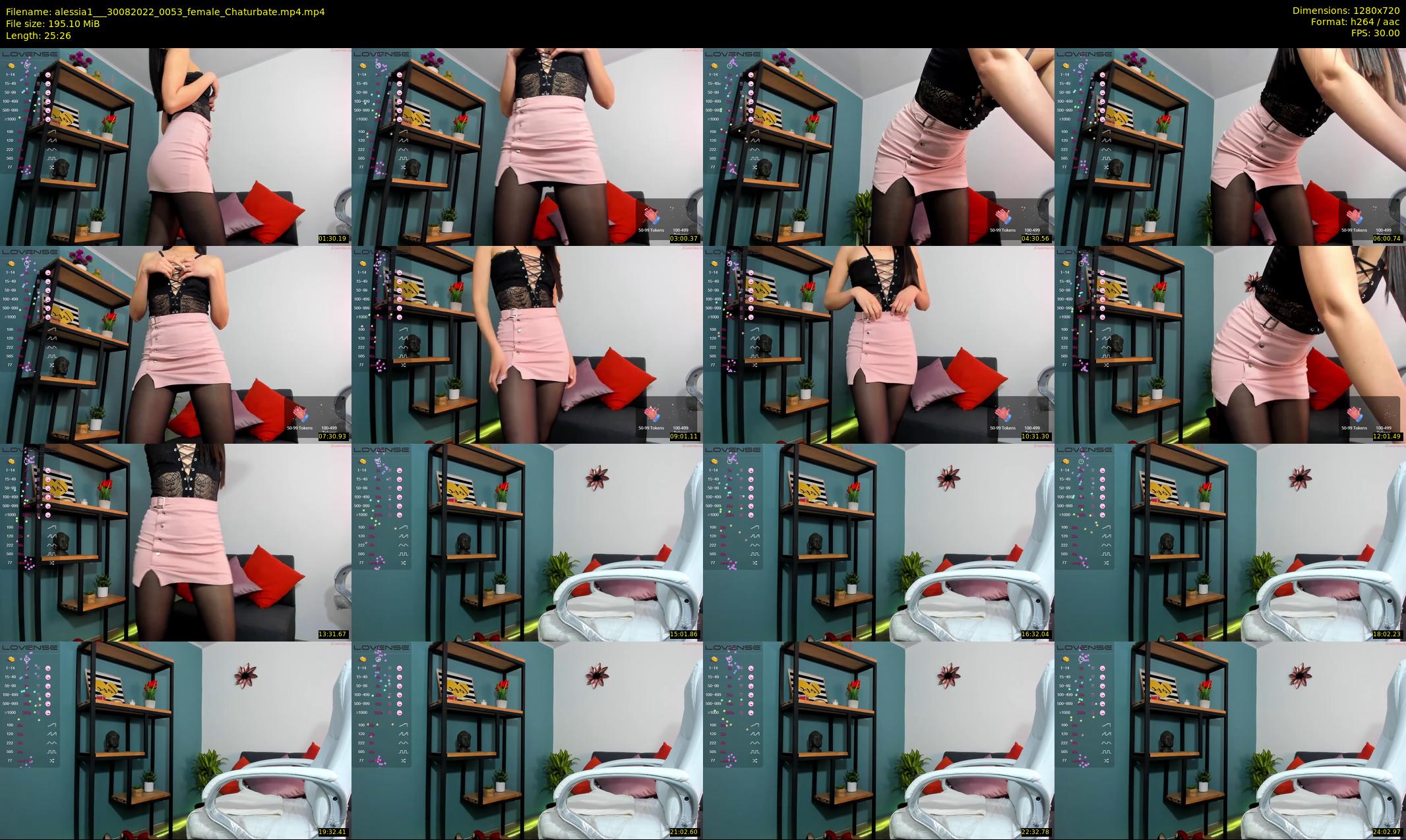 alessia1__ — 26 minute Chaturbate female cam show recording, 720p, Aug 30, 2022