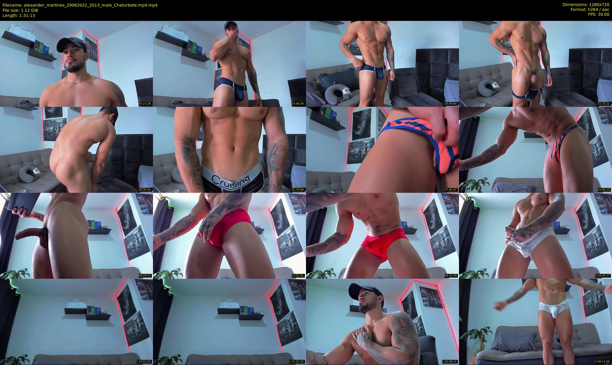 alexander_martines — 92 minute Chaturbate male cam show recording, 720p, Aug 29, 2022
