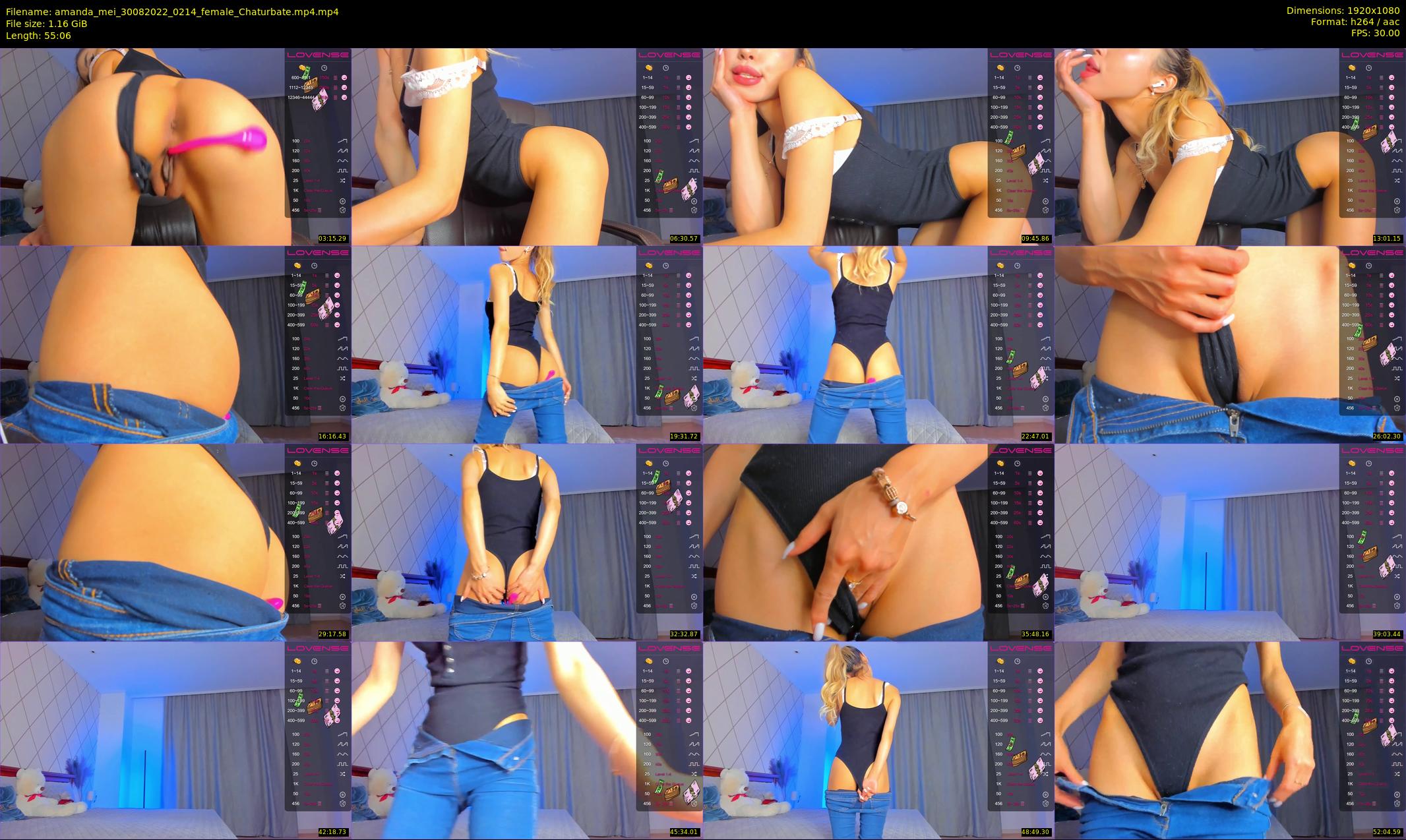 amanda_mei — 56 minute Chaturbate female cam show recording, 1080p, Aug 30, 2022