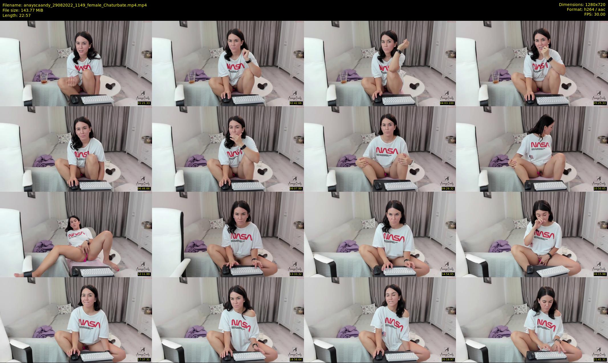 anayscaandy — 23 minute Chaturbate female cam show recording, 720p, Aug 29, 2022