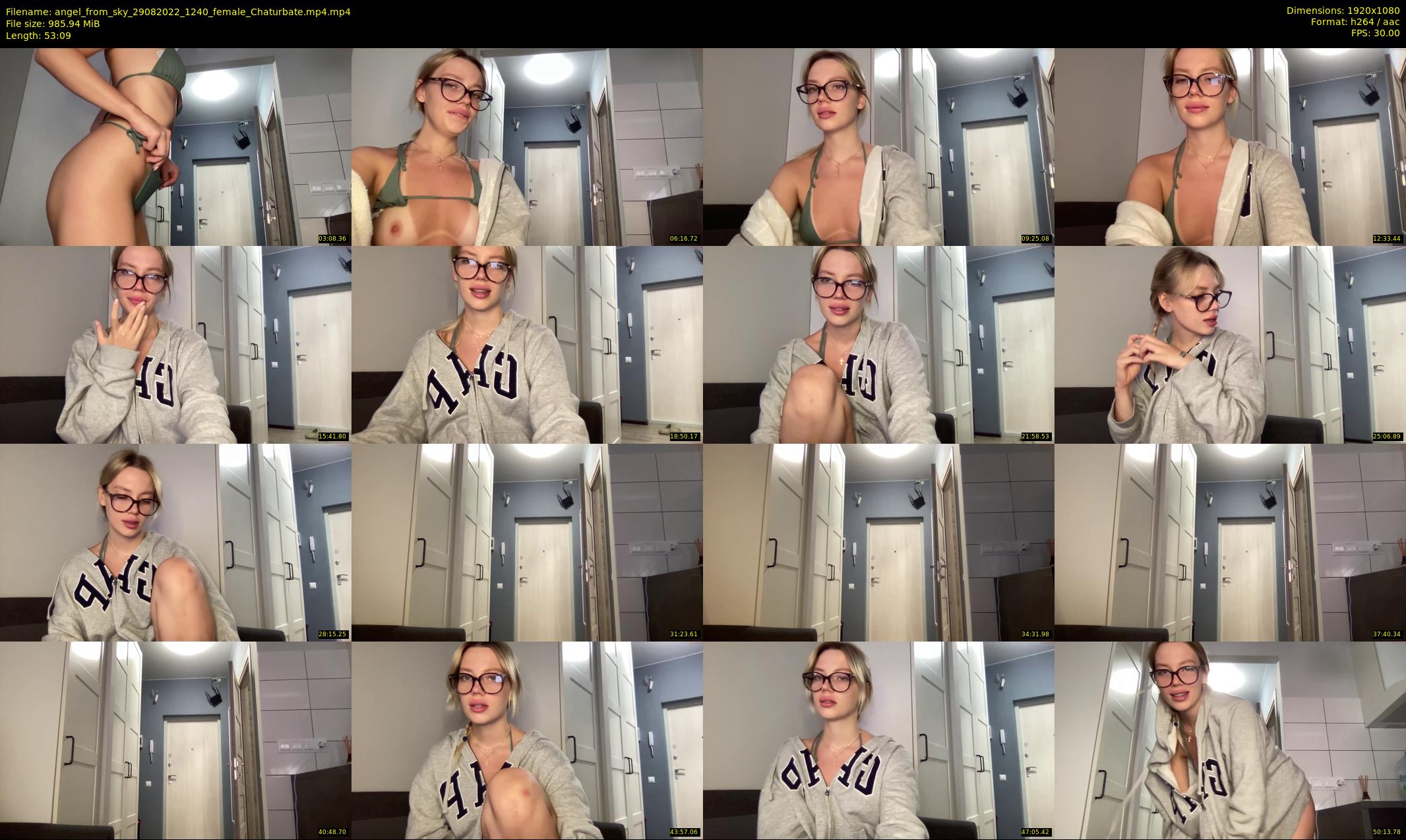 angel_from_sky — 54 minute Chaturbate female cam show recording, 1080p, Aug 29, 2022