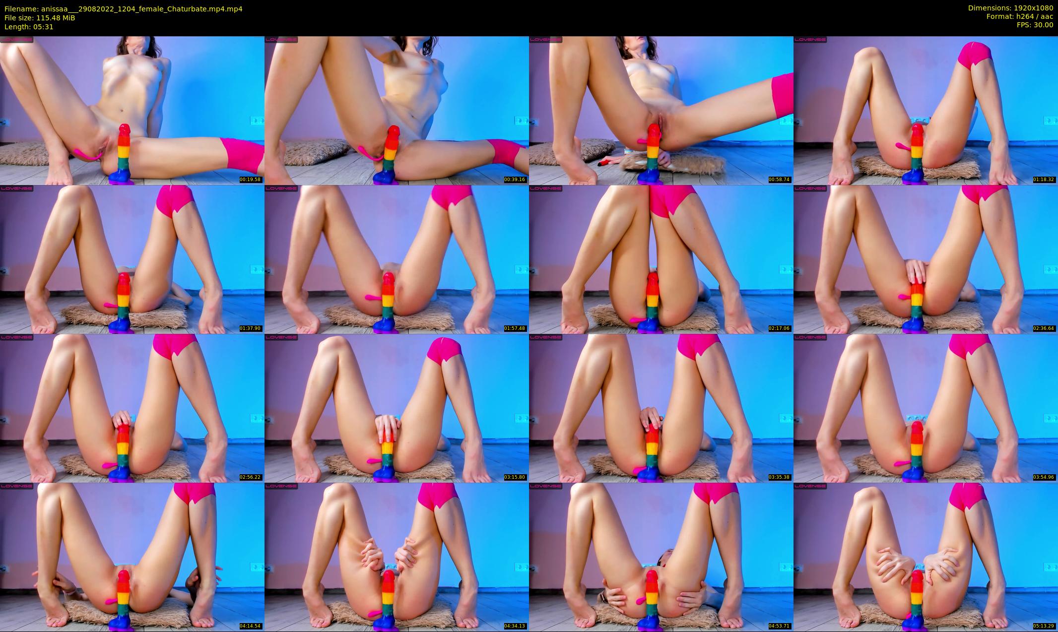 anissaa__ — 6 minute Chaturbate female cam show recording, 1080p, Aug 29, 2022