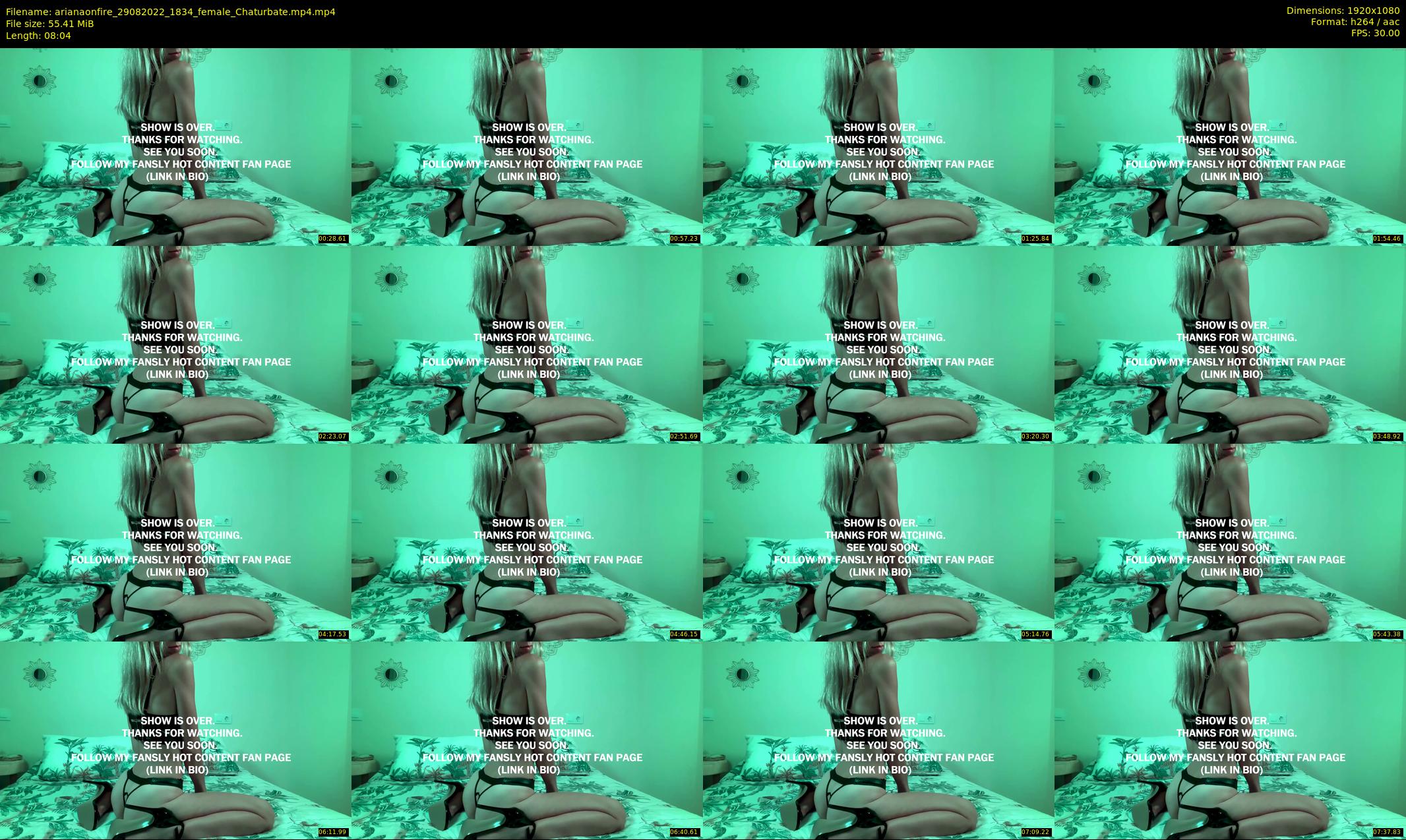 arianaonfire — 9 minute Chaturbate couple cam show recording, 1080p, Aug 29, 2022