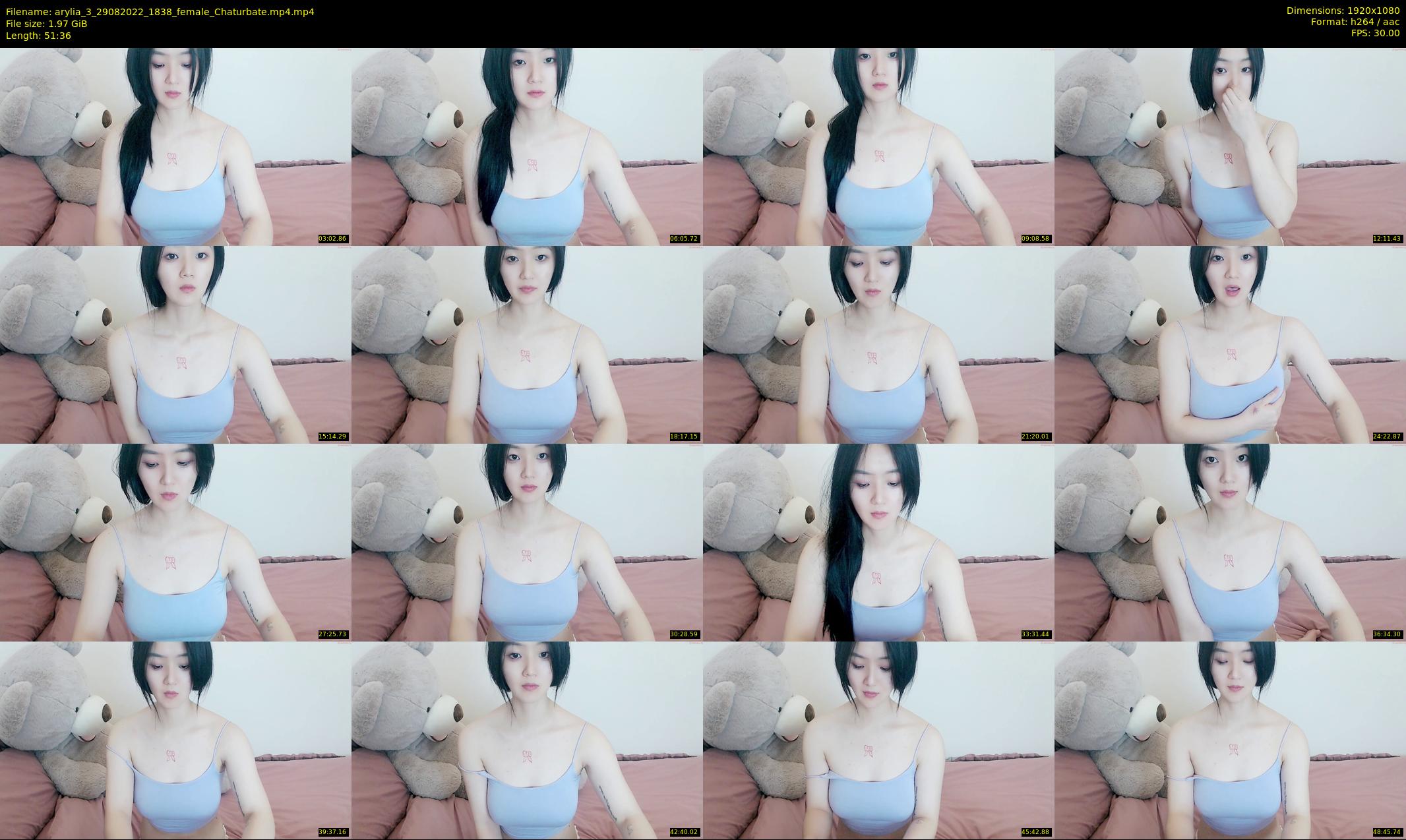 arylia_3 — 52 minute Chaturbate female cam show recording, 1080p, Aug 29, 2022