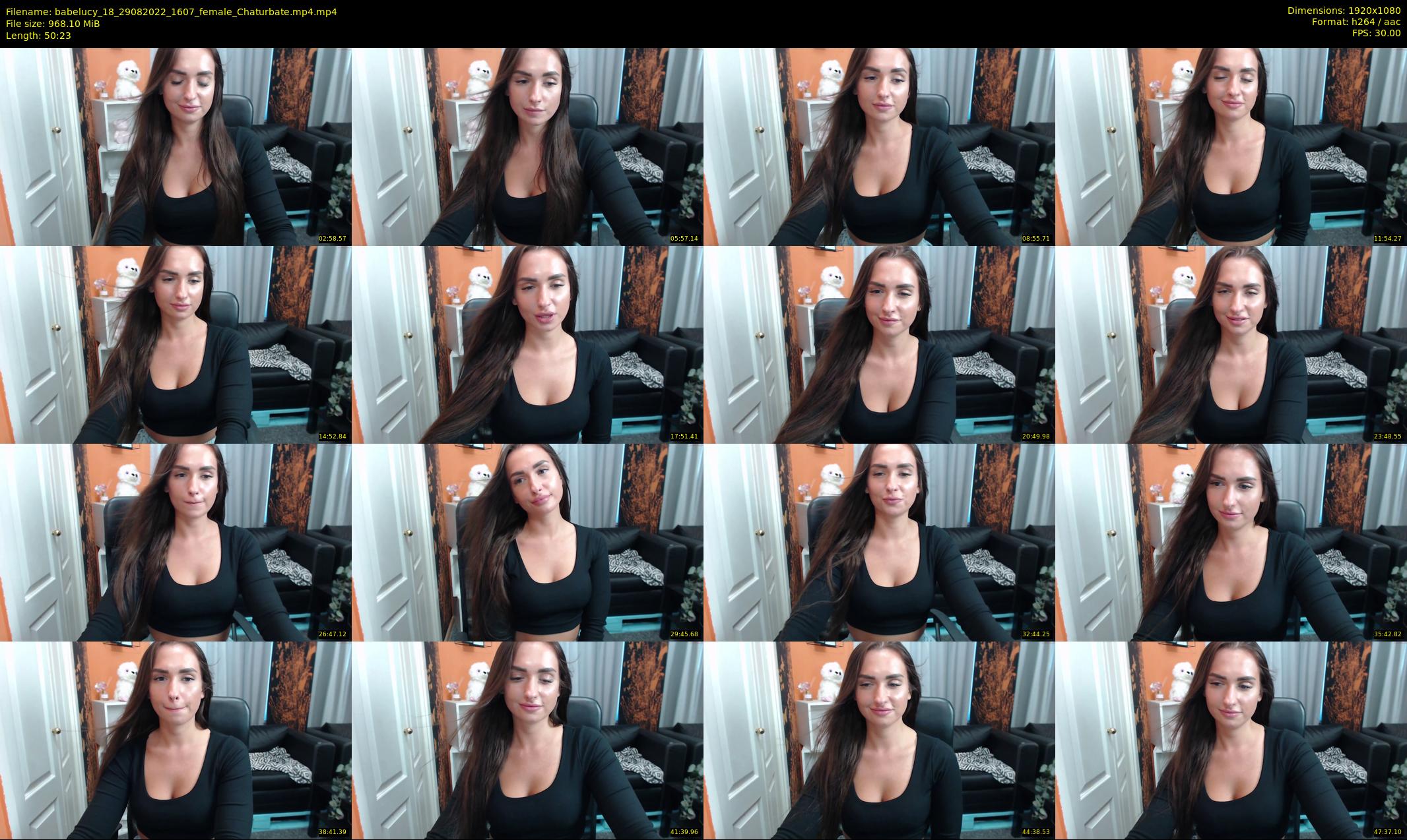 babelucy_18 — 51 minute Chaturbate female cam show recording, 1080p, Aug 29, 2022