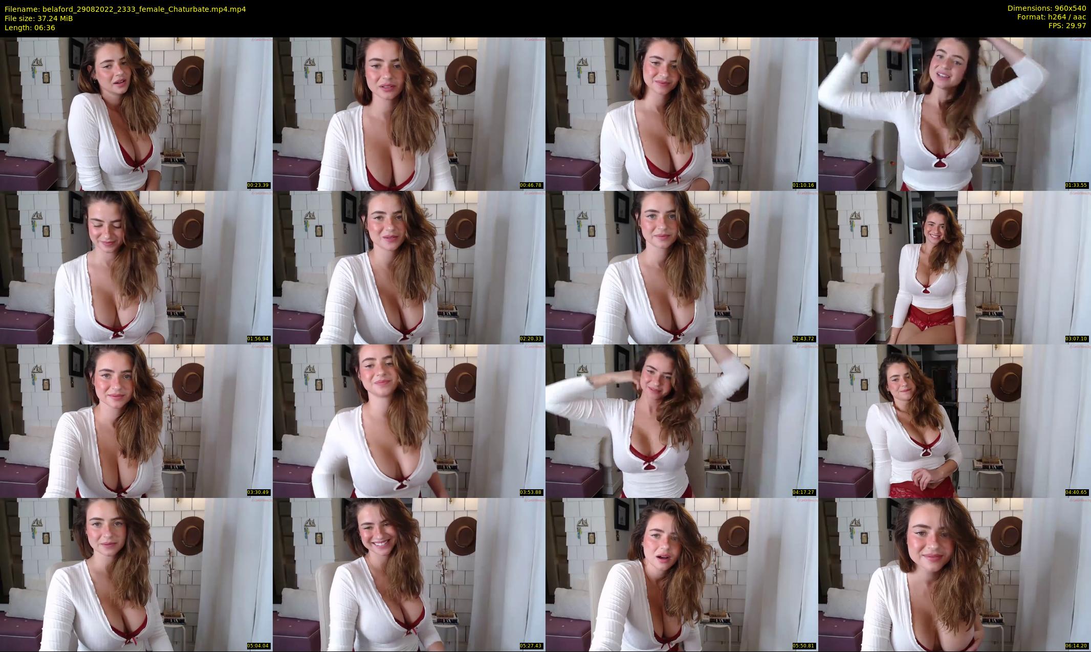 belaford — 7 minute Chaturbate female cam show recording, 480p, Aug 29, 2022