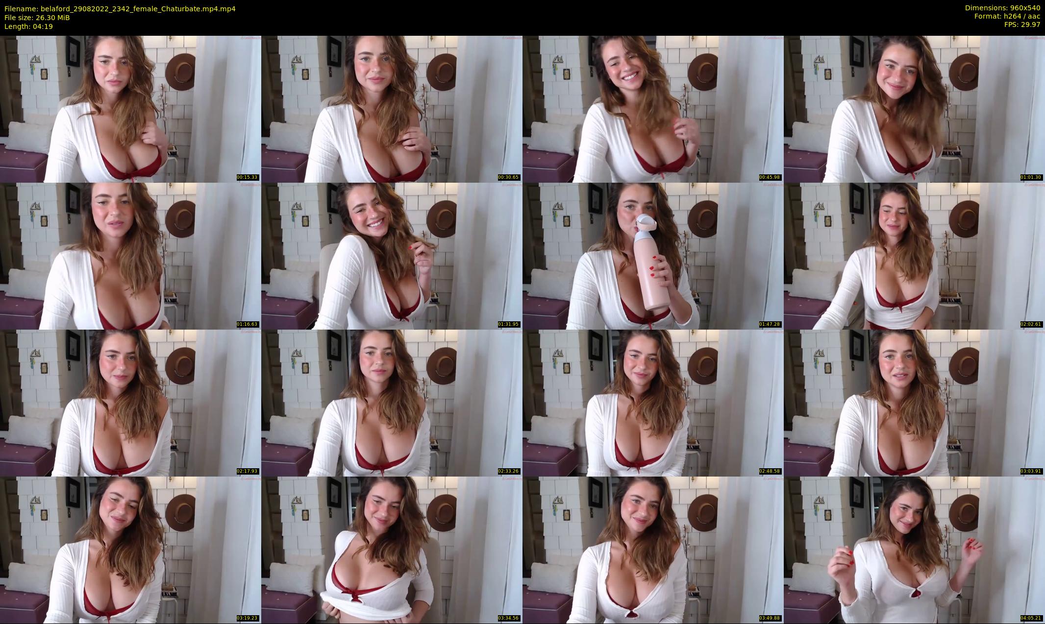 belaford — 5 minute Chaturbate female cam show recording, 480p, Aug 29, 2022