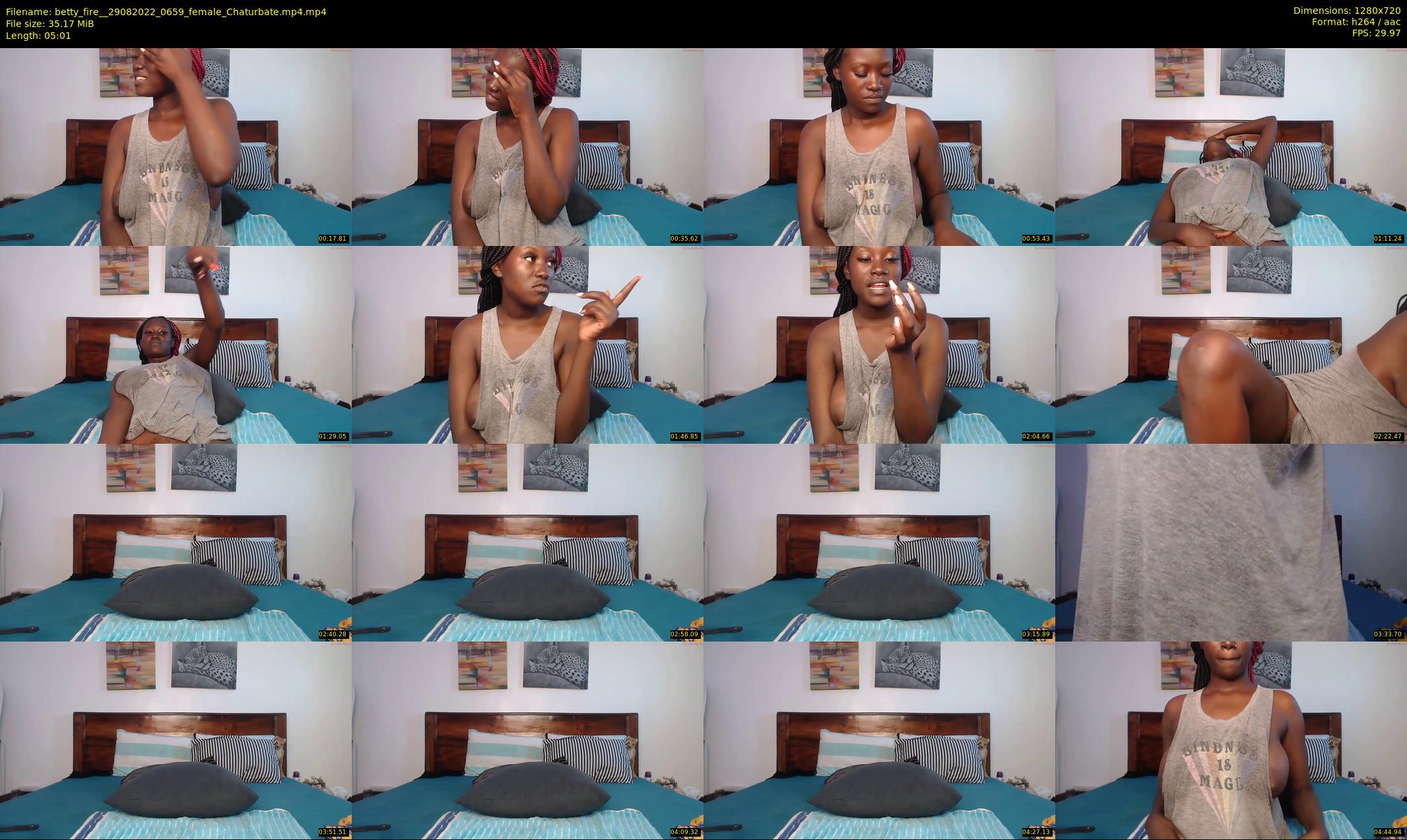 betty_fire_ — 6 minute Chaturbate female cam show recording, 720p, Aug 29, 2022