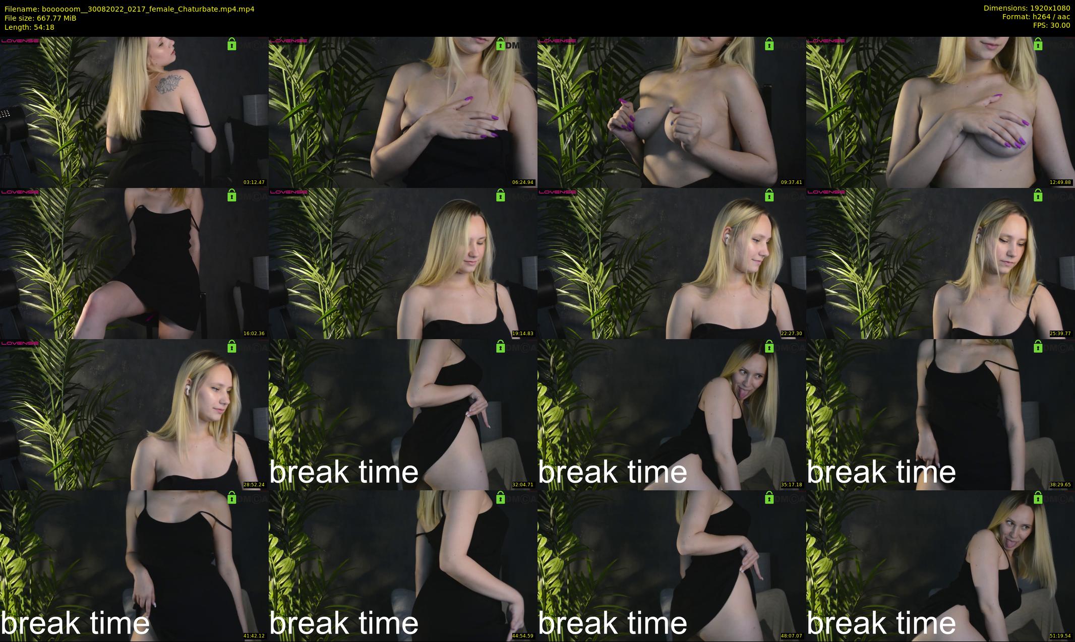 boooooom_ — 55 minute Chaturbate female cam show recording, 1080p, Aug 30, 2022