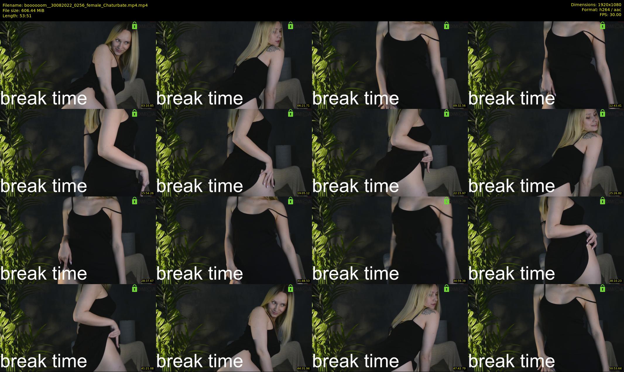 boooooom_ — 54 minute Chaturbate female cam show recording, 1080p, Aug 30, 2022