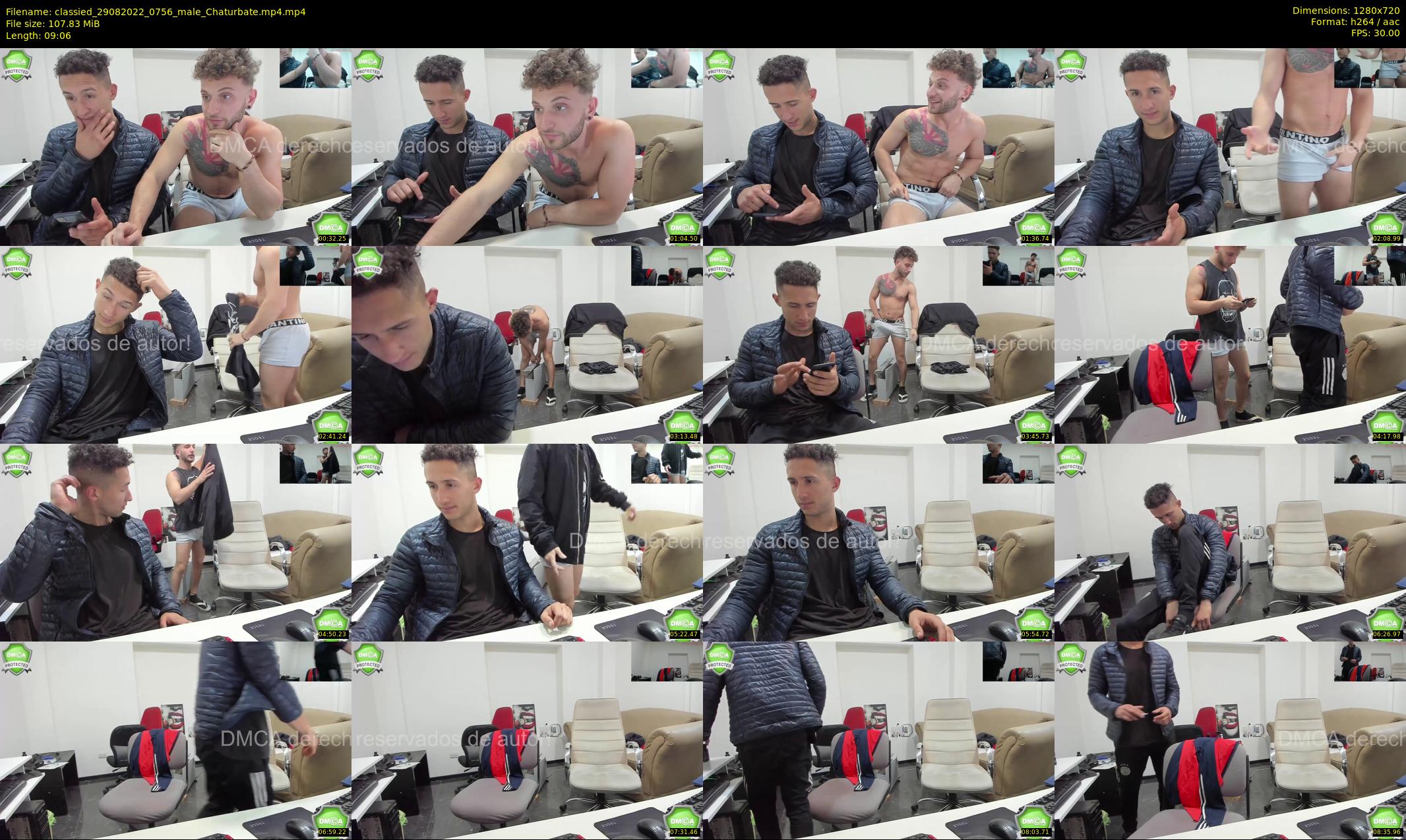 classied — 10 minute Chaturbate male cam show recording, 720p, Aug 29, 2022