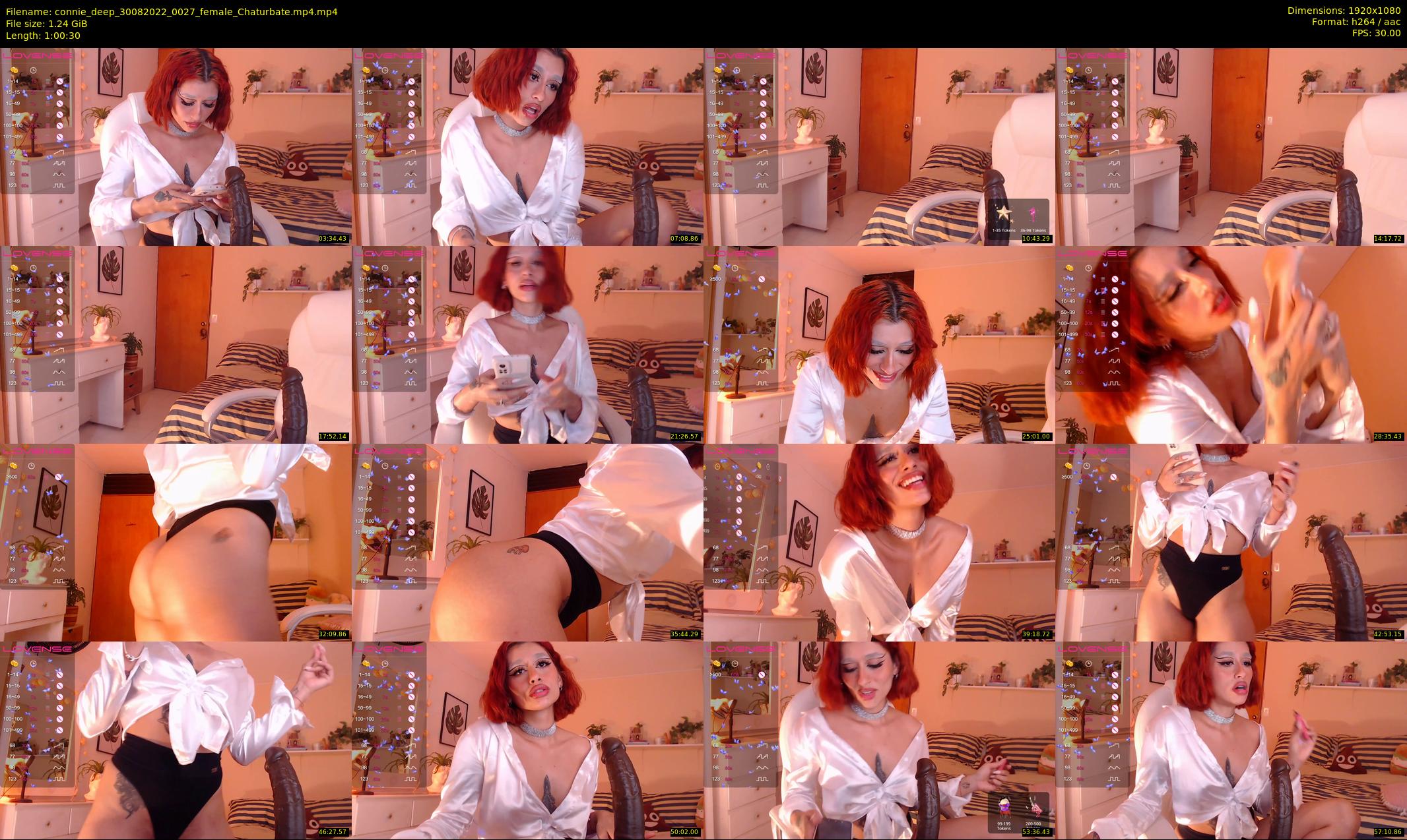 connie_deep — 61 minute Chaturbate female cam show recording, 1080p, Aug 30, 2022