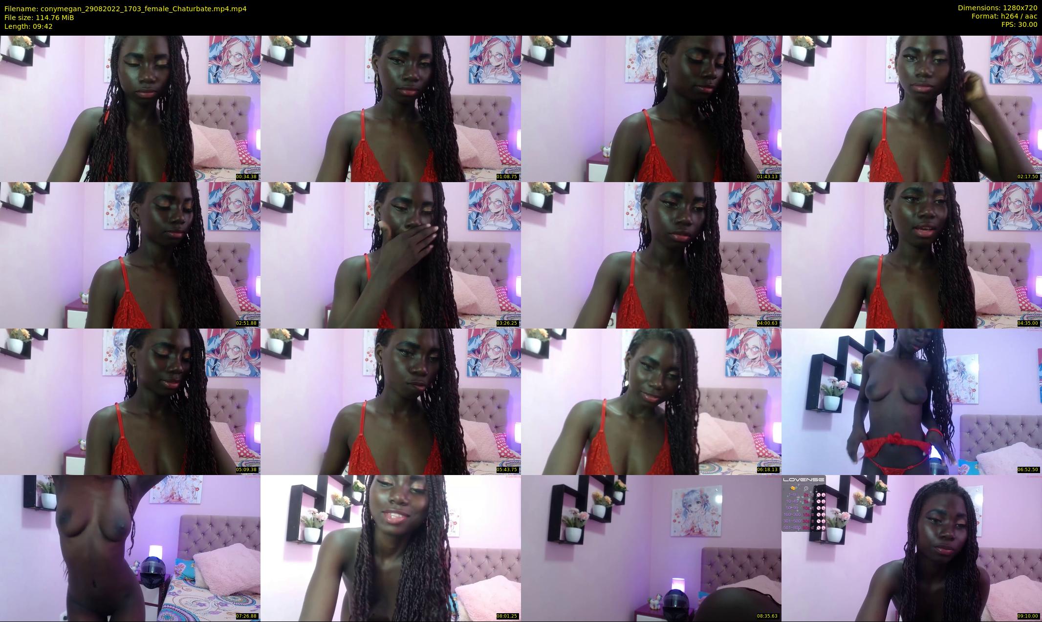 conymegan — 10 minute Chaturbate female cam show recording, 720p, Aug 29, 2022