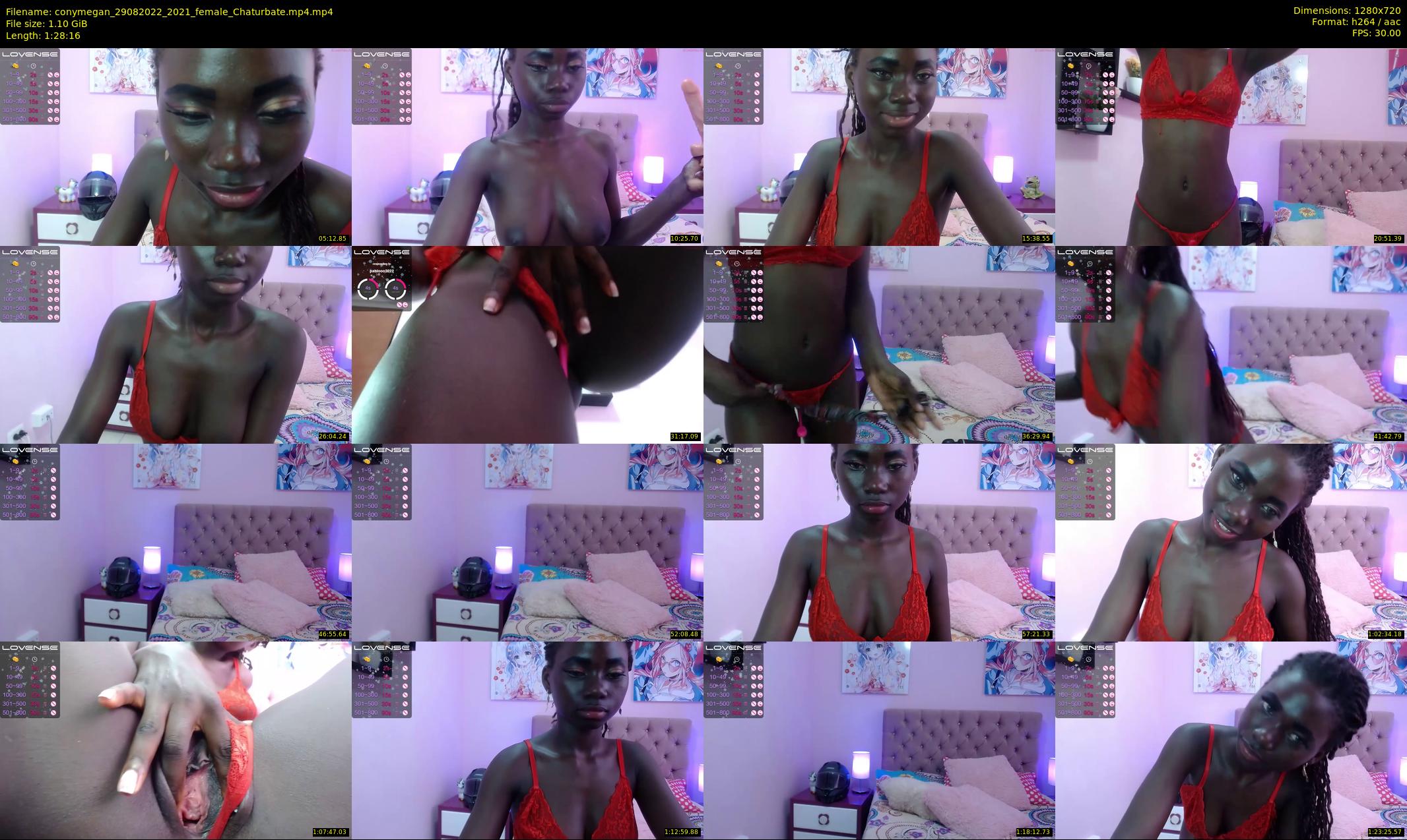 conymegan — 89 minute Chaturbate female cam show recording, 720p, Aug 29, 2022