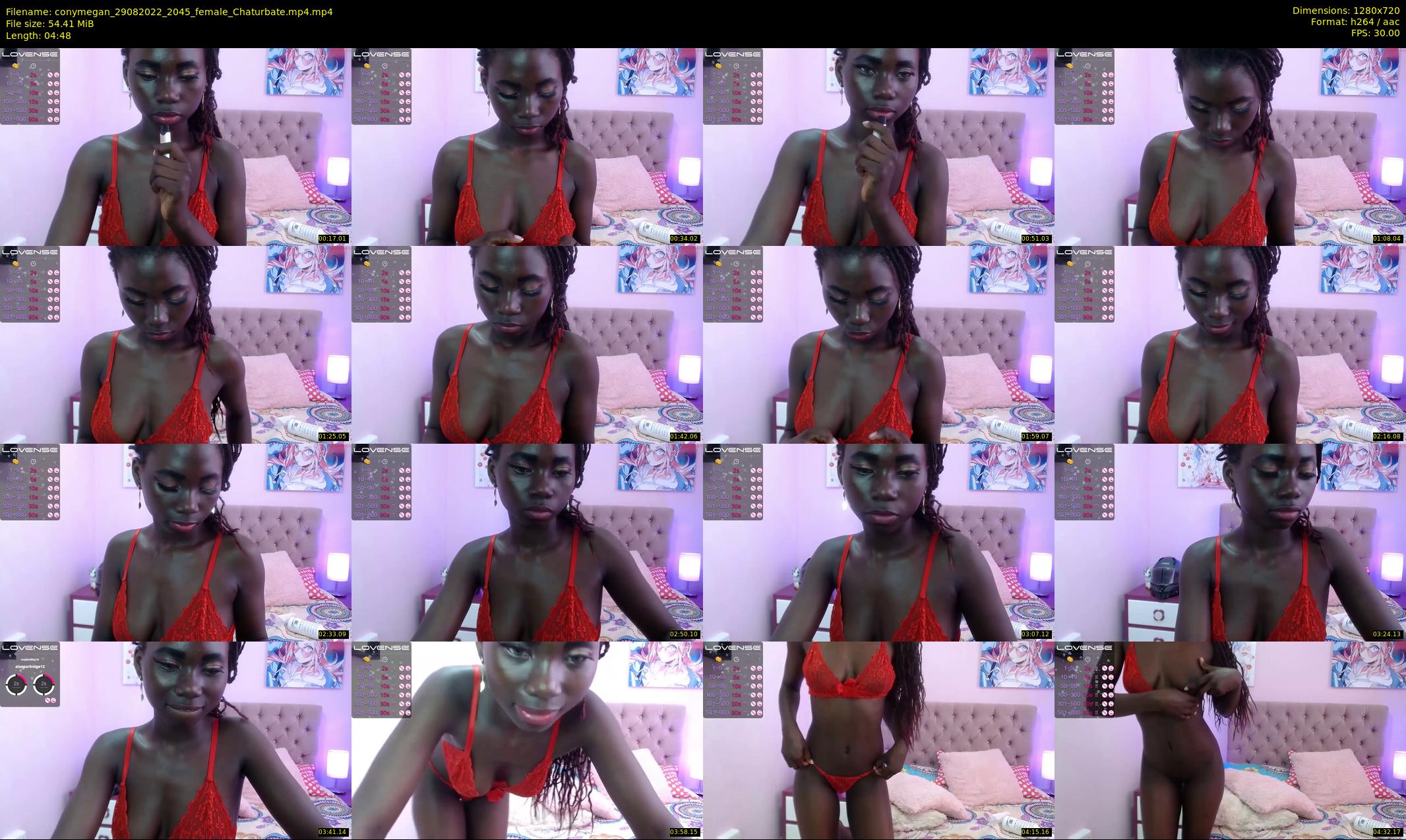 conymegan — 5 minute Chaturbate female cam show recording, 720p, Aug 29, 2022